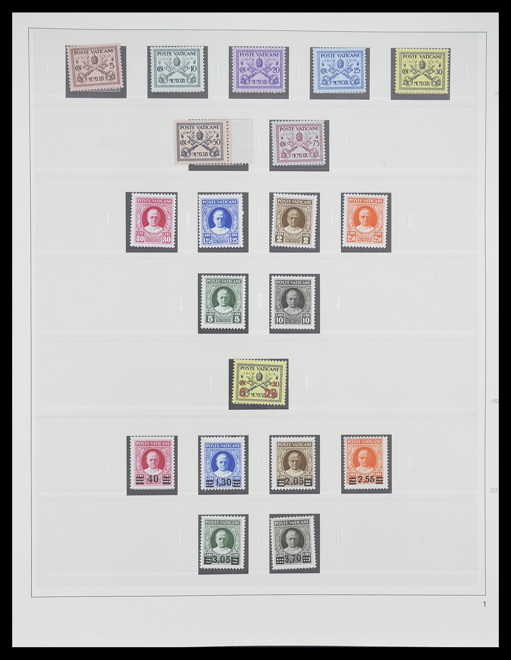 33364 002 - Postzegelverzameling 33364 Vaticaan 1929-2006.