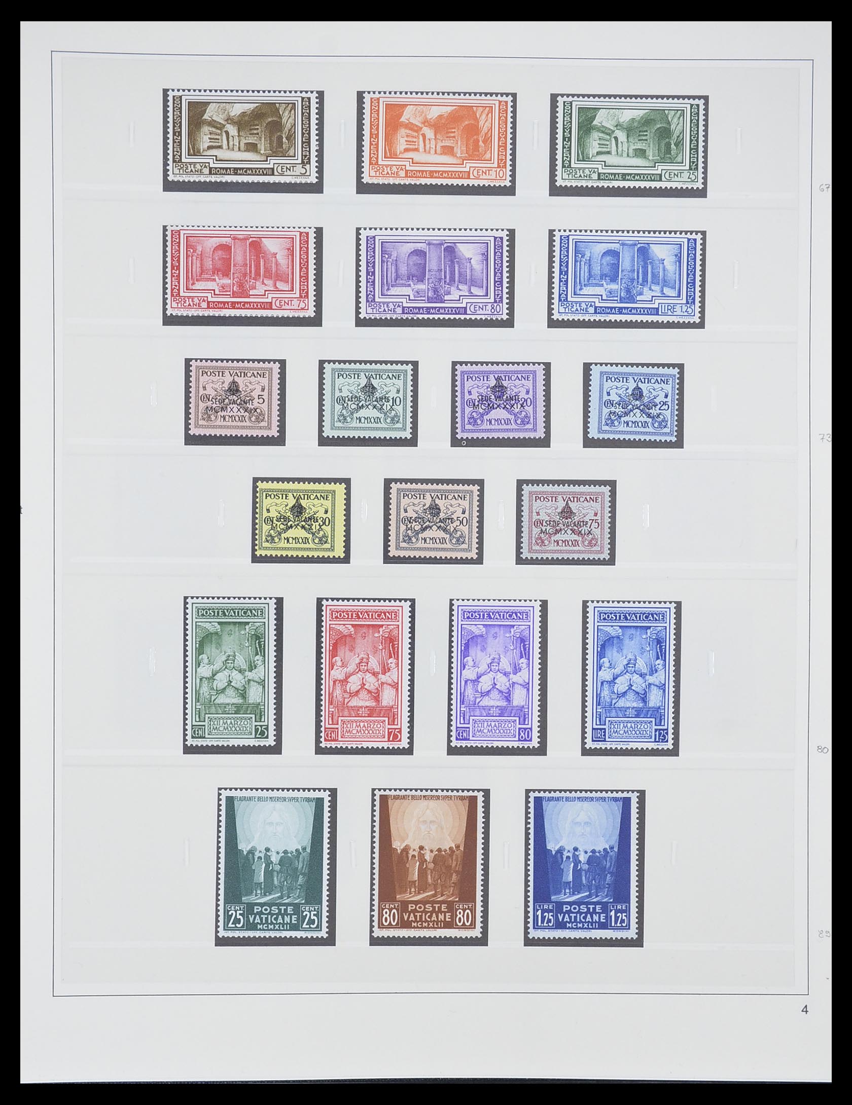33364 005 - Postzegelverzameling 33364 Vaticaan 1929-2006.