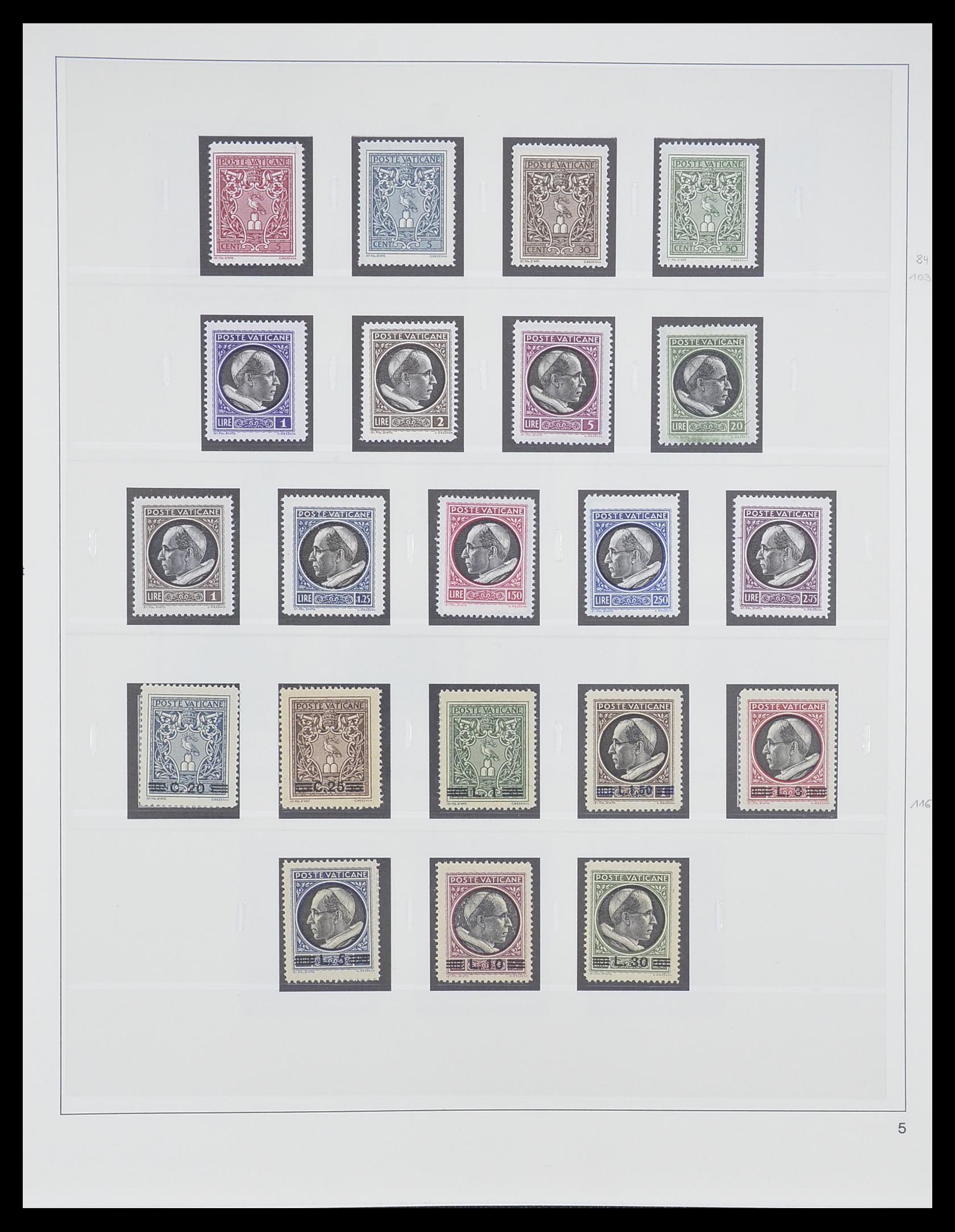 33364 006 - Postzegelverzameling 33364 Vaticaan 1929-2006.