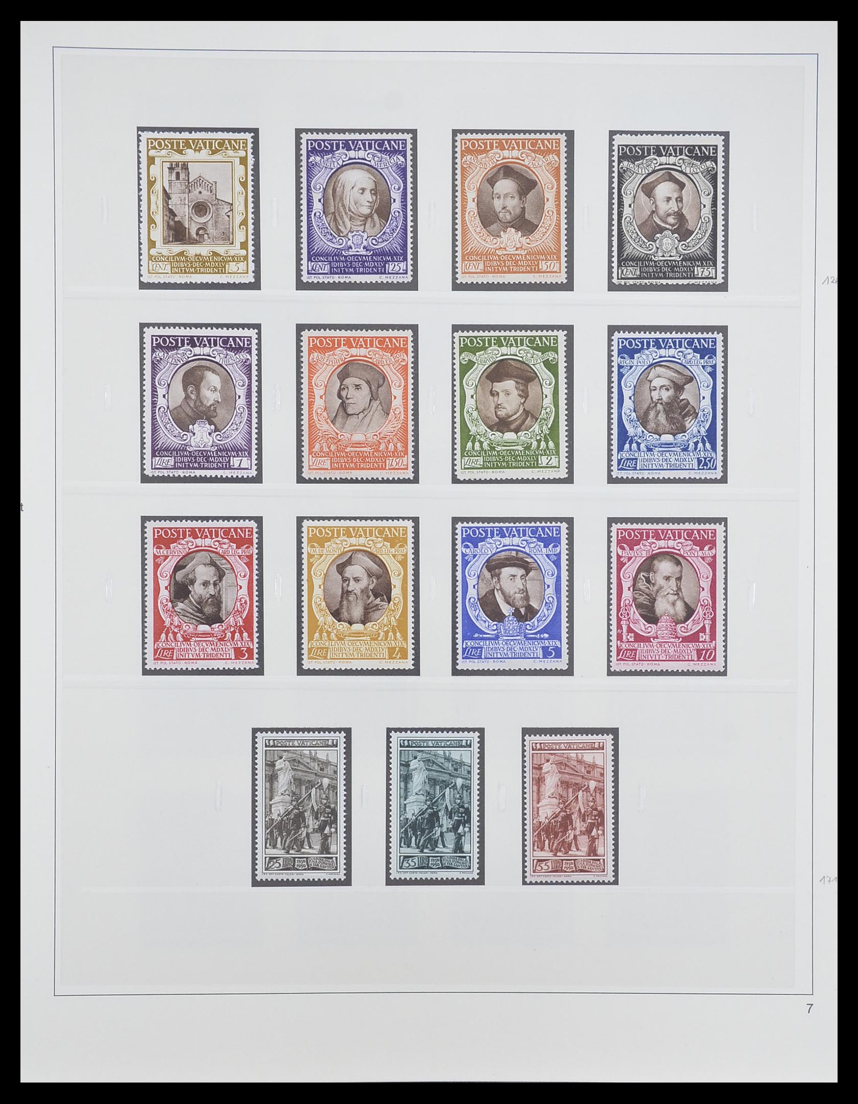 33364 008 - Postzegelverzameling 33364 Vaticaan 1929-2006.