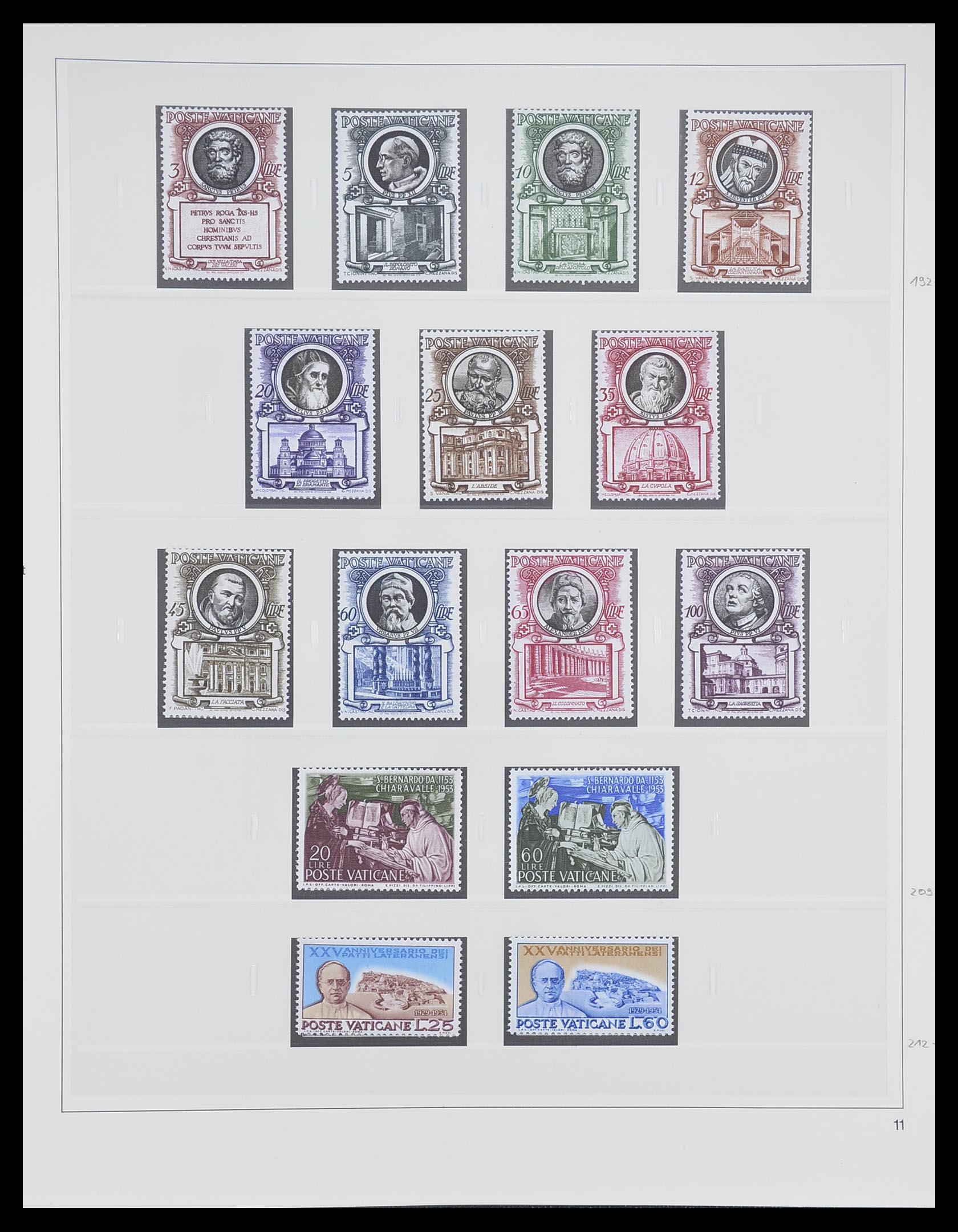 33364 013 - Postzegelverzameling 33364 Vaticaan 1929-2006.