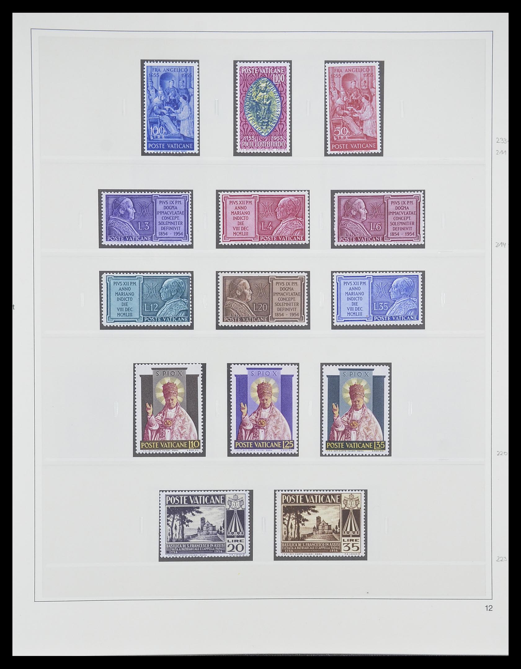 33364 014 - Postzegelverzameling 33364 Vaticaan 1929-2006.