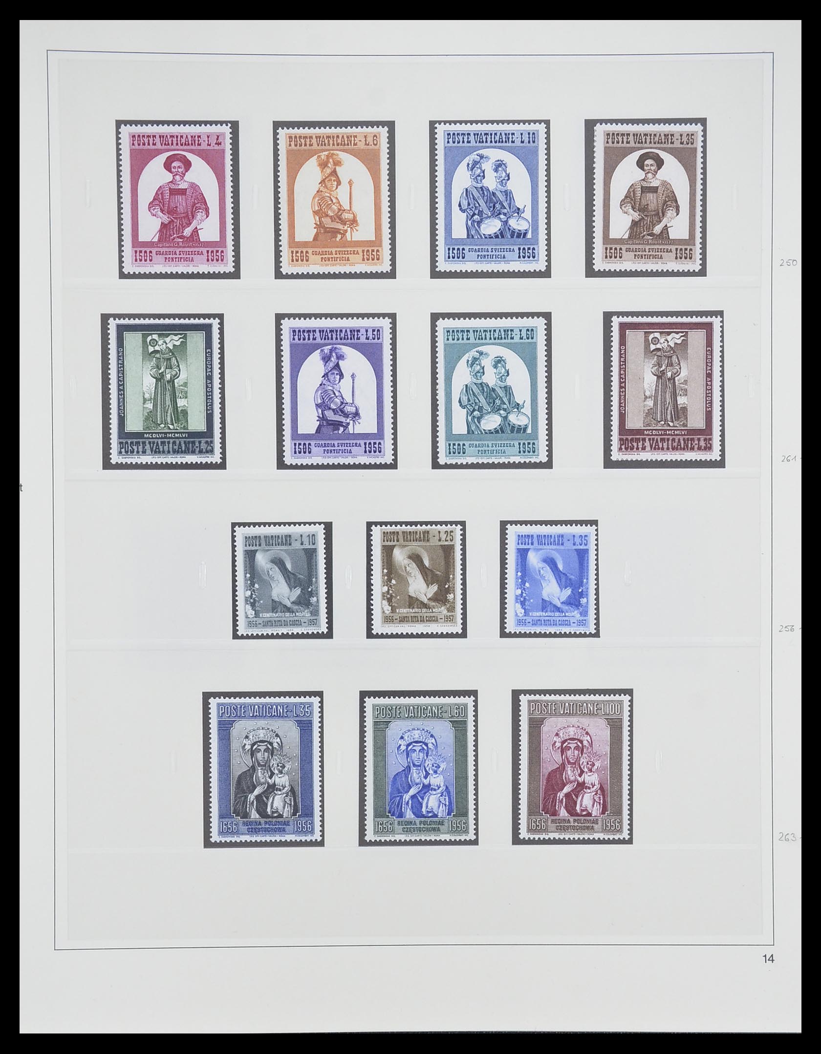 33364 016 - Postzegelverzameling 33364 Vaticaan 1929-2006.