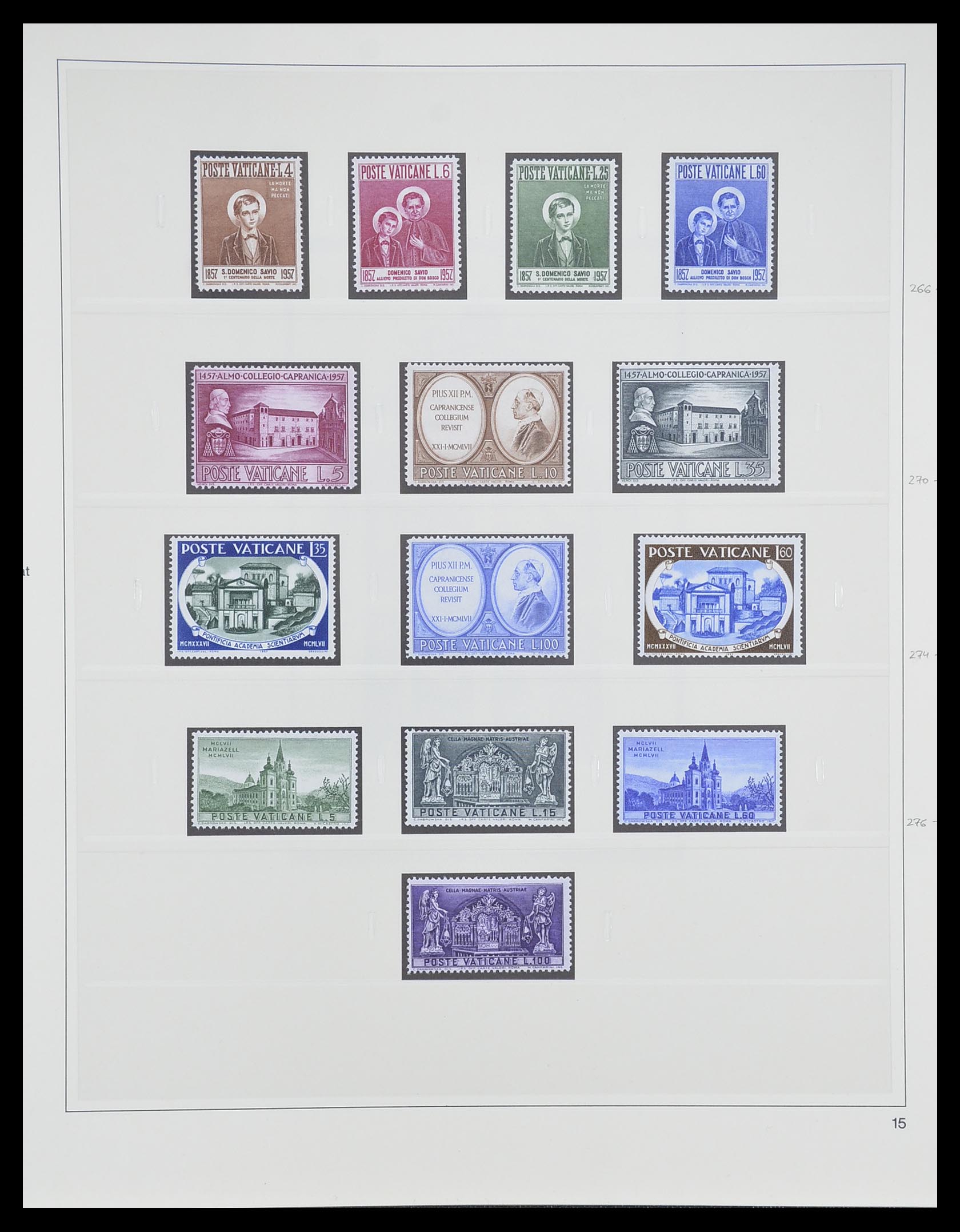 33364 018 - Postzegelverzameling 33364 Vaticaan 1929-2006.