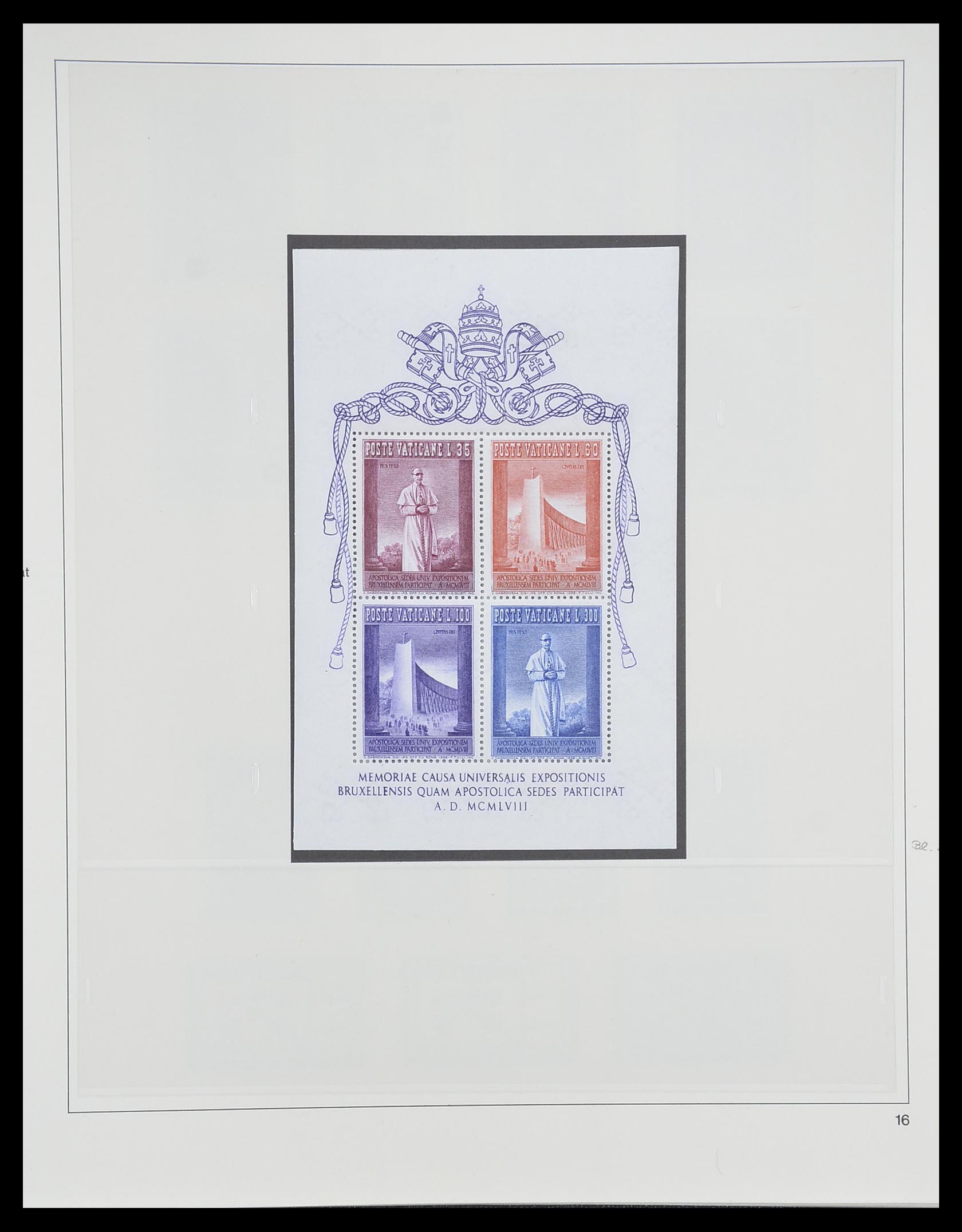 33364 019 - Postzegelverzameling 33364 Vaticaan 1929-2006.