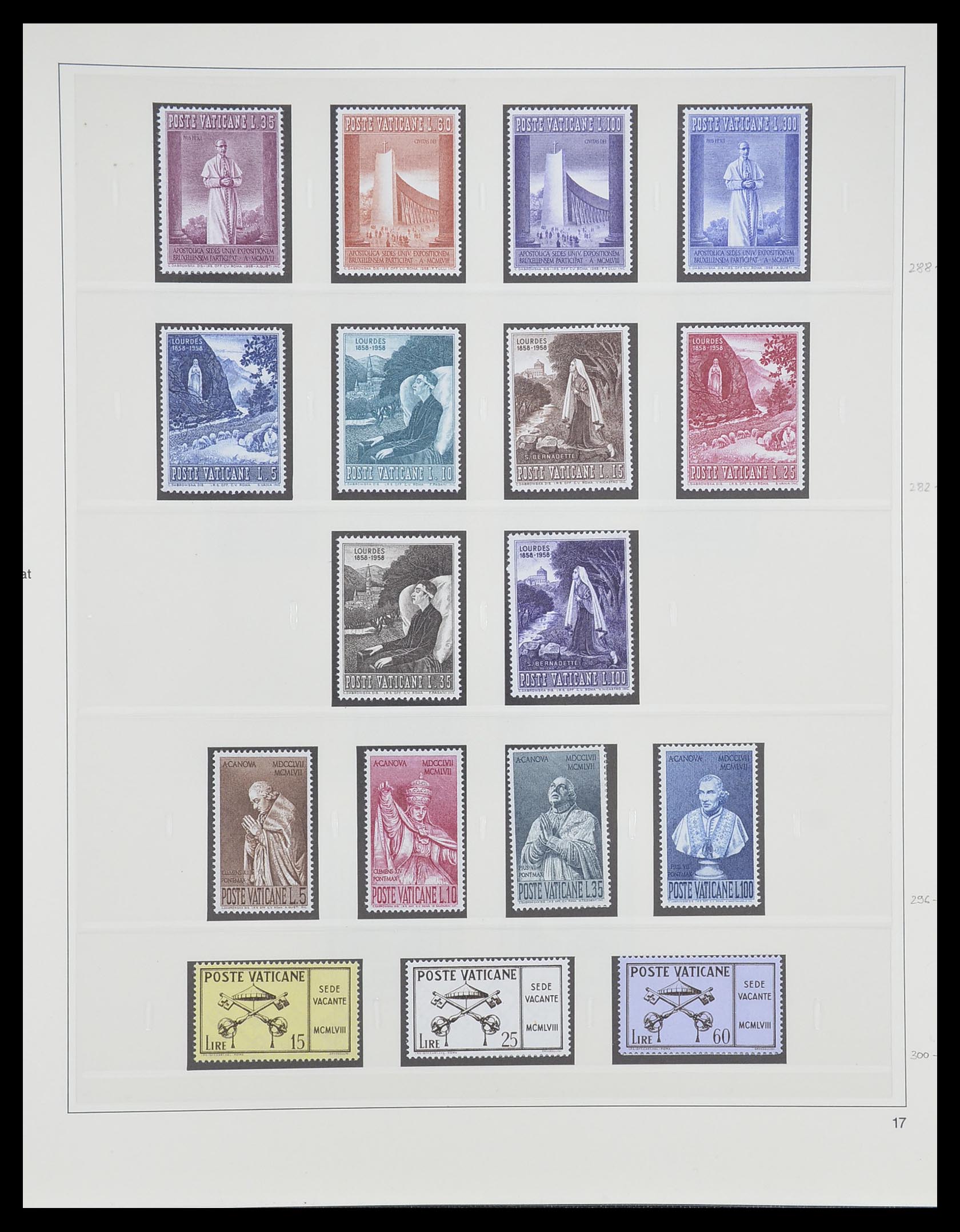 33364 020 - Postzegelverzameling 33364 Vaticaan 1929-2006.