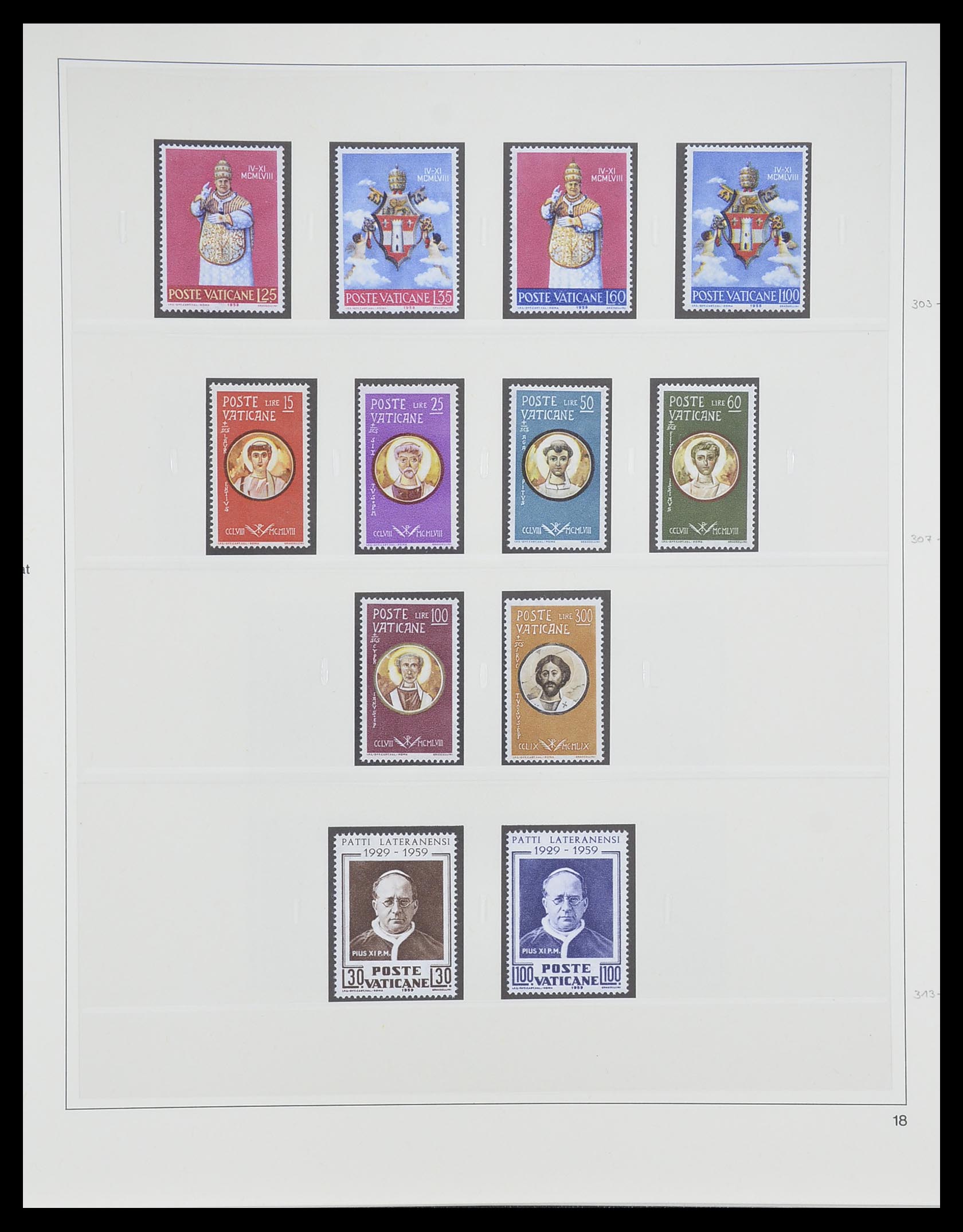 33364 021 - Postzegelverzameling 33364 Vaticaan 1929-2006.