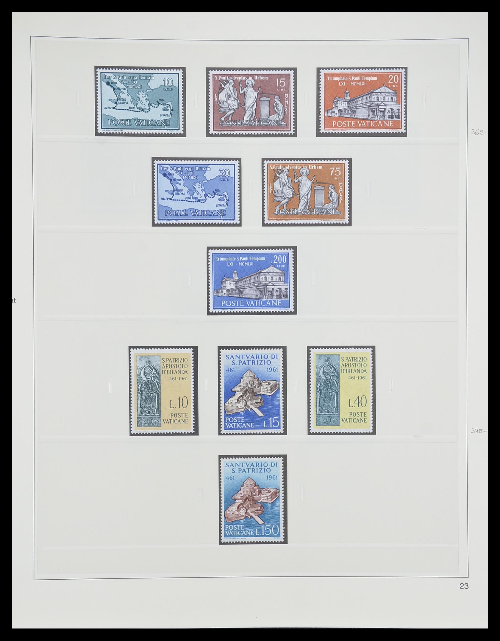 33364 027 - Postzegelverzameling 33364 Vaticaan 1929-2006.