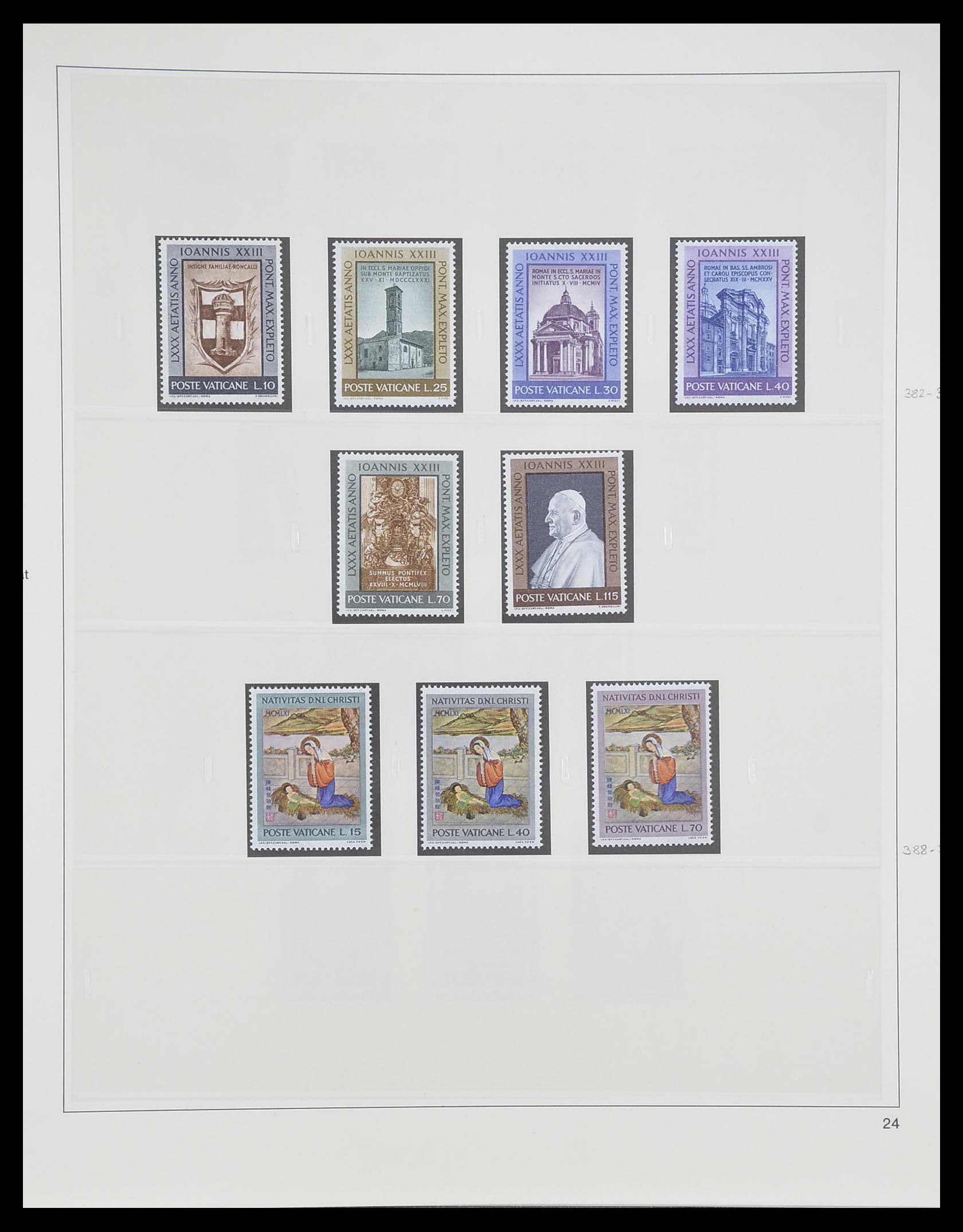 33364 028 - Postzegelverzameling 33364 Vaticaan 1929-2006.