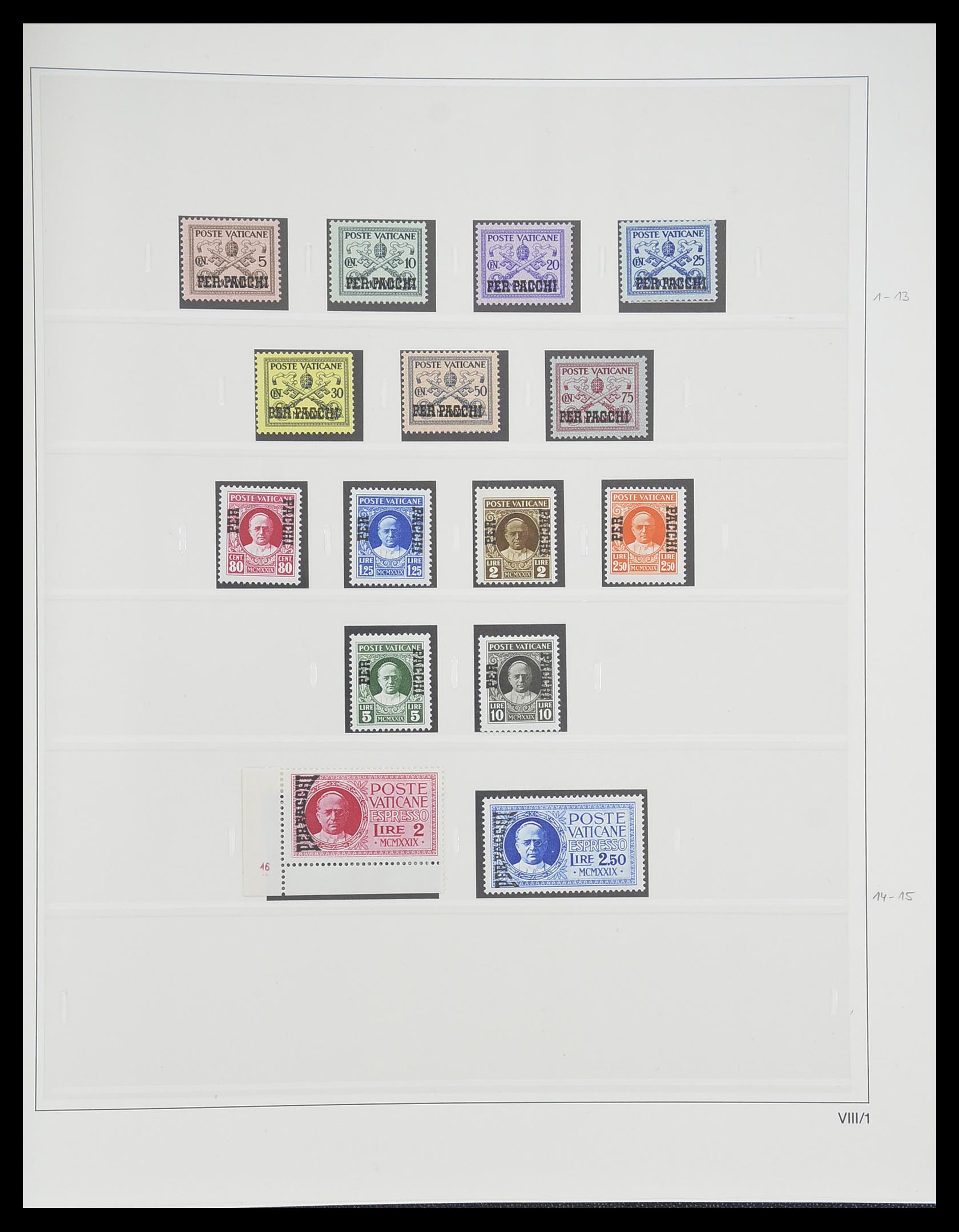 33364 035 - Postzegelverzameling 33364 Vaticaan 1929-2006.