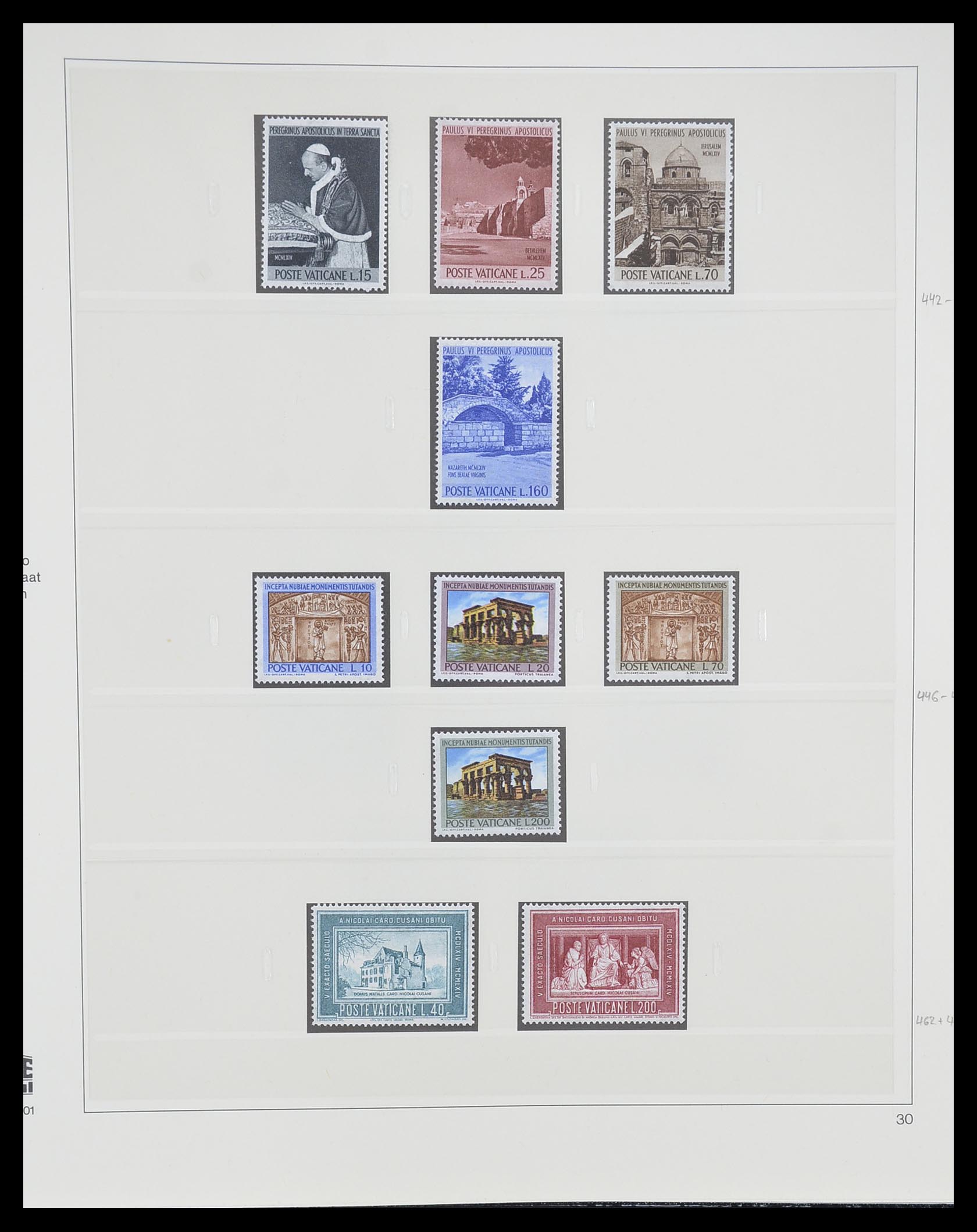 33364 037 - Postzegelverzameling 33364 Vaticaan 1929-2006.