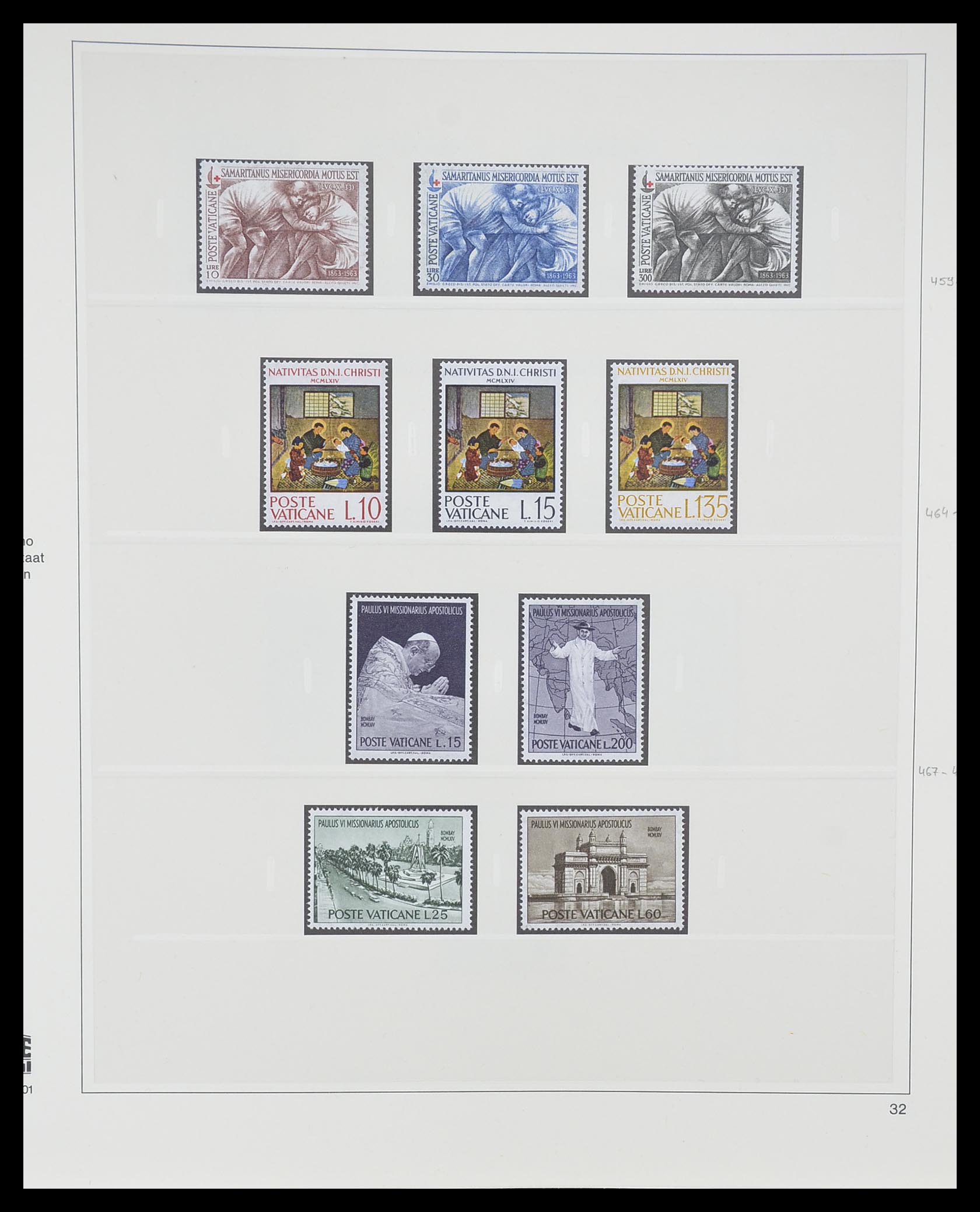 33364 039 - Postzegelverzameling 33364 Vaticaan 1929-2006.