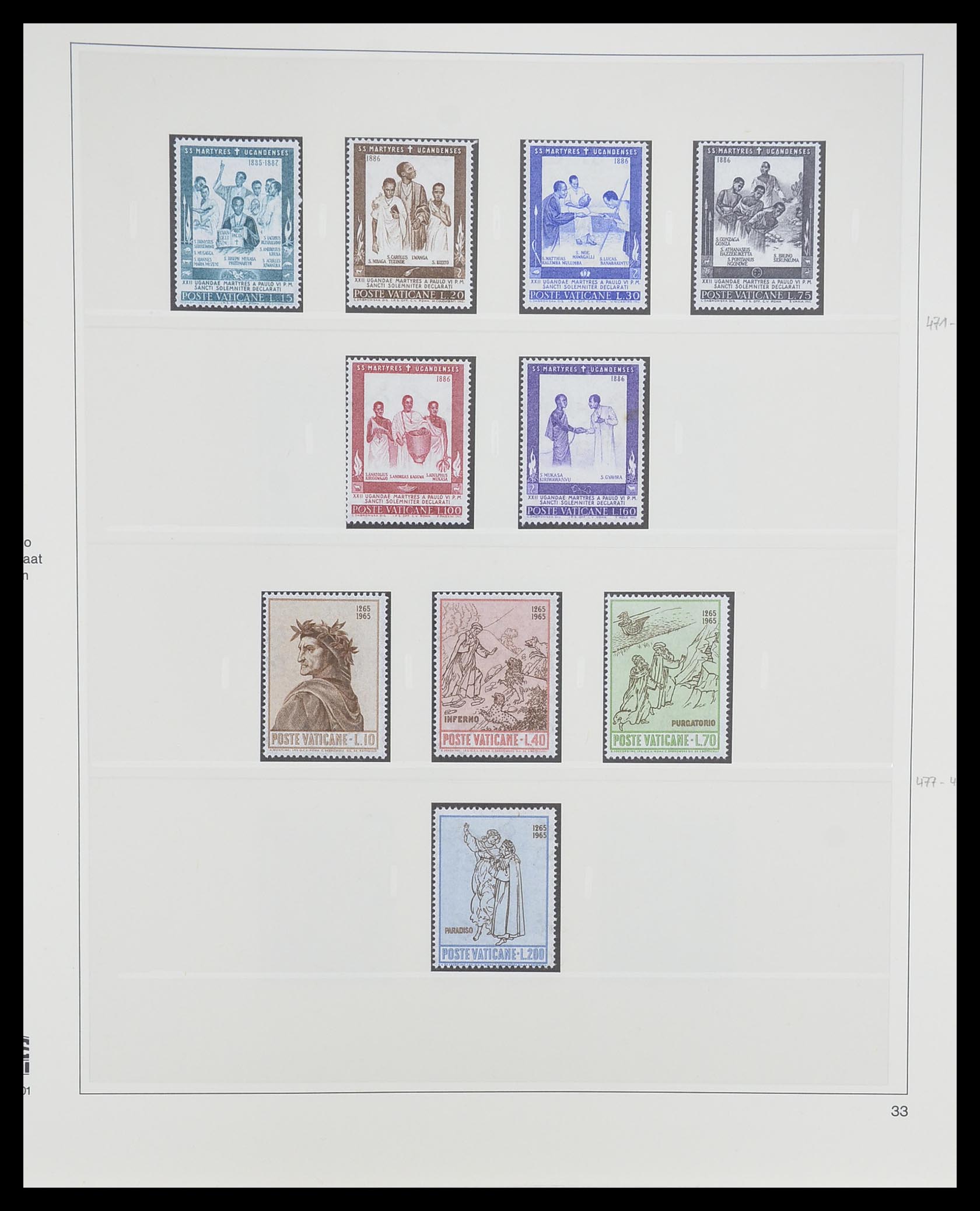 33364 040 - Postzegelverzameling 33364 Vaticaan 1929-2006.