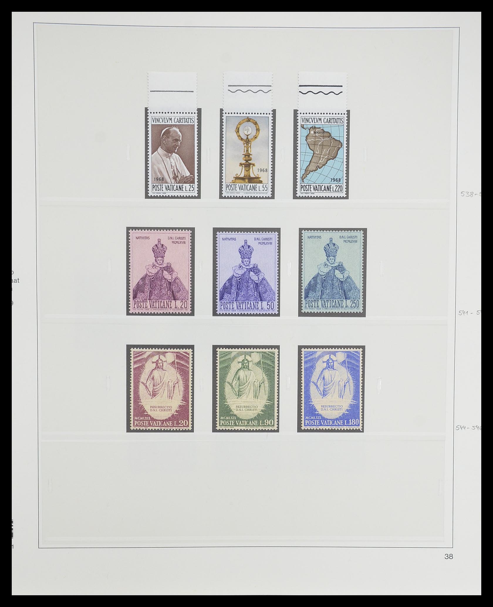 33364 045 - Postzegelverzameling 33364 Vaticaan 1929-2006.