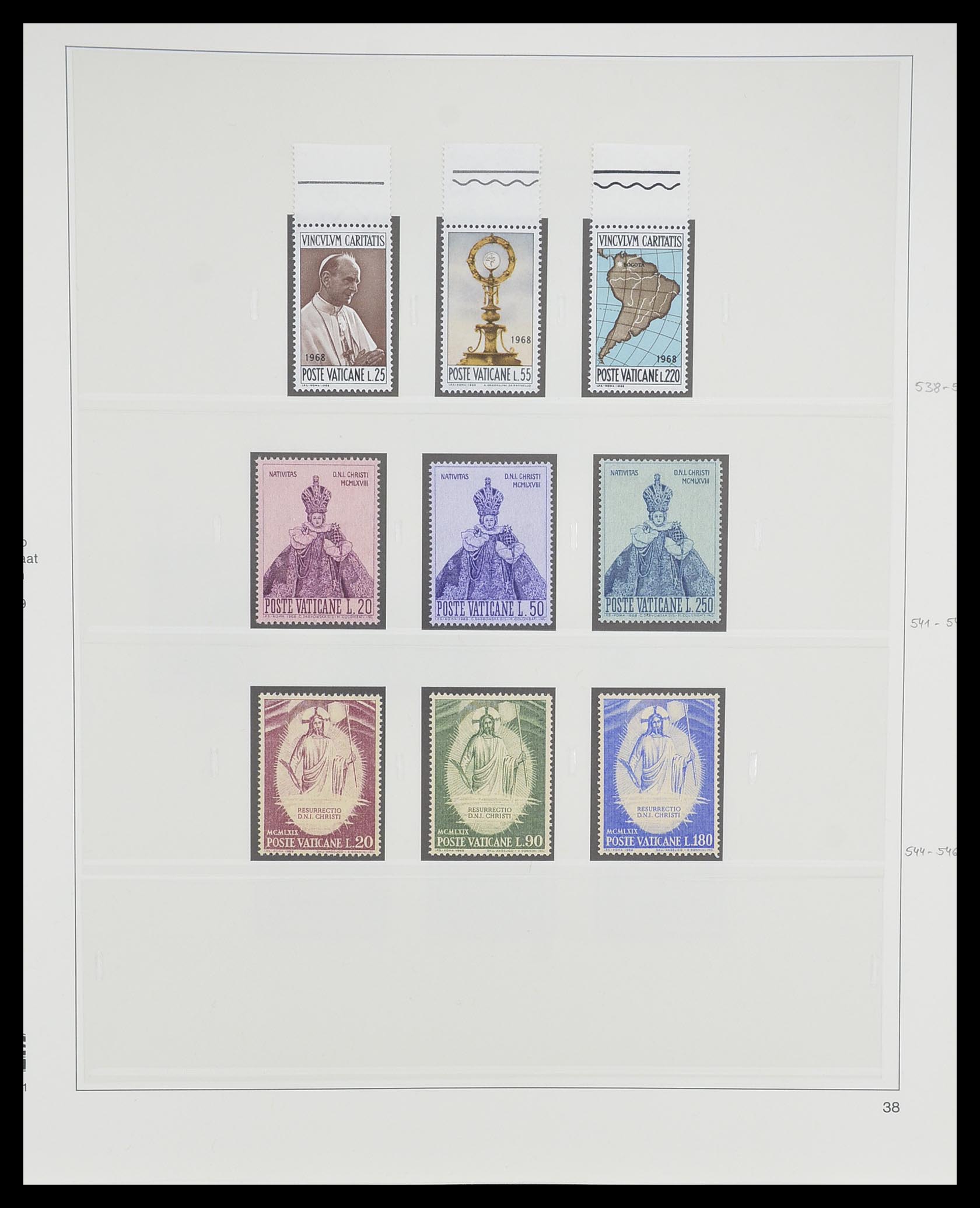 33364 046 - Postzegelverzameling 33364 Vaticaan 1929-2006.