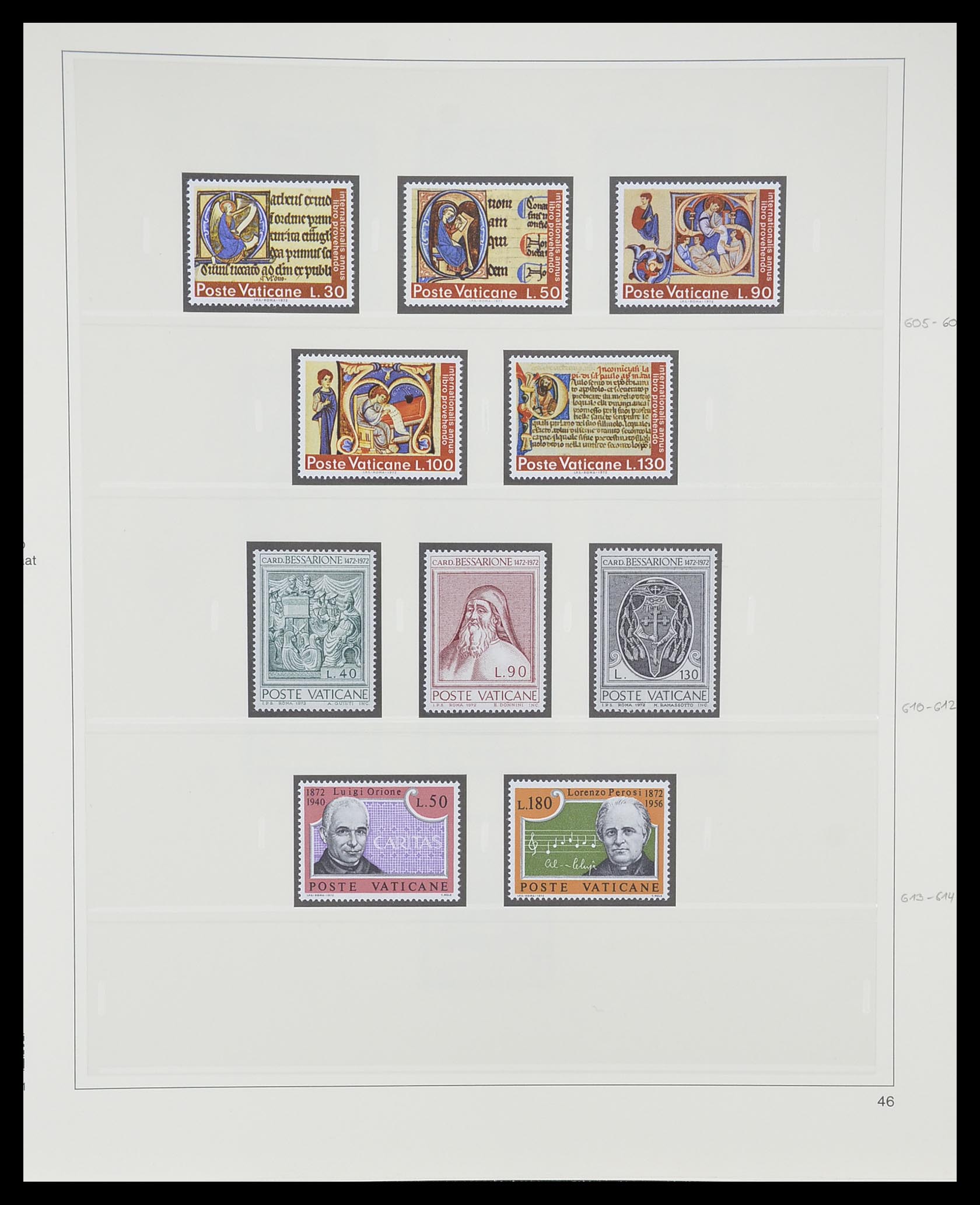 33364 054 - Postzegelverzameling 33364 Vaticaan 1929-2006.