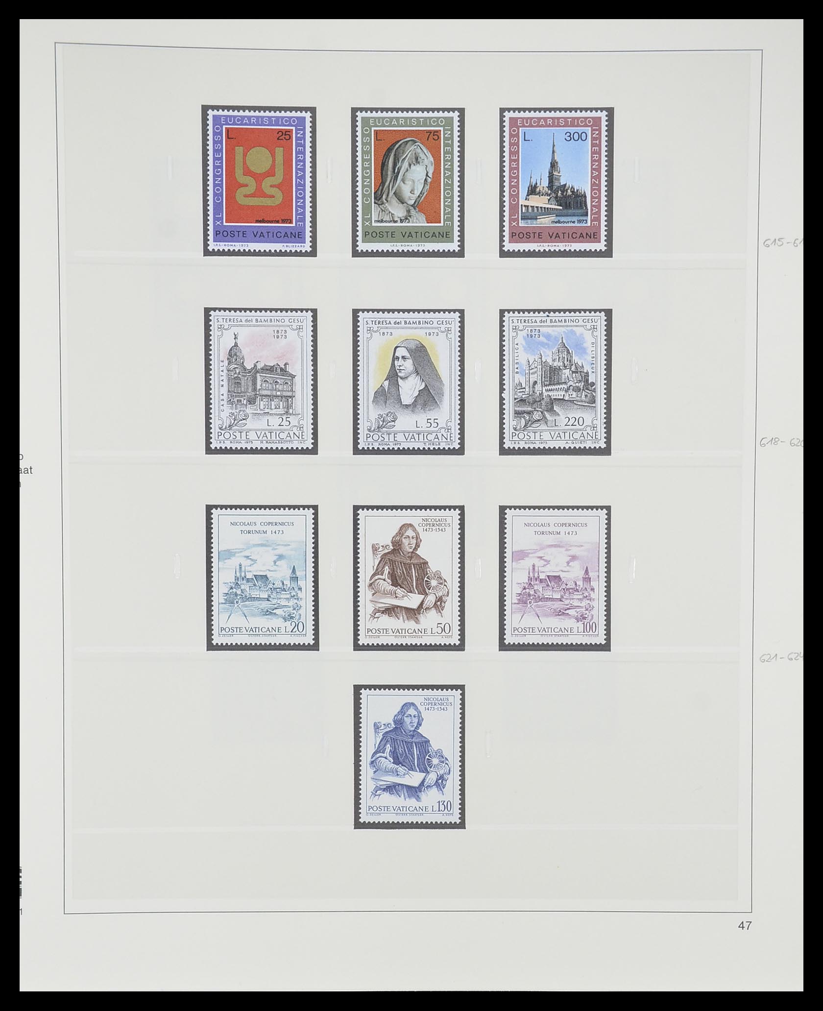 33364 055 - Postzegelverzameling 33364 Vaticaan 1929-2006.