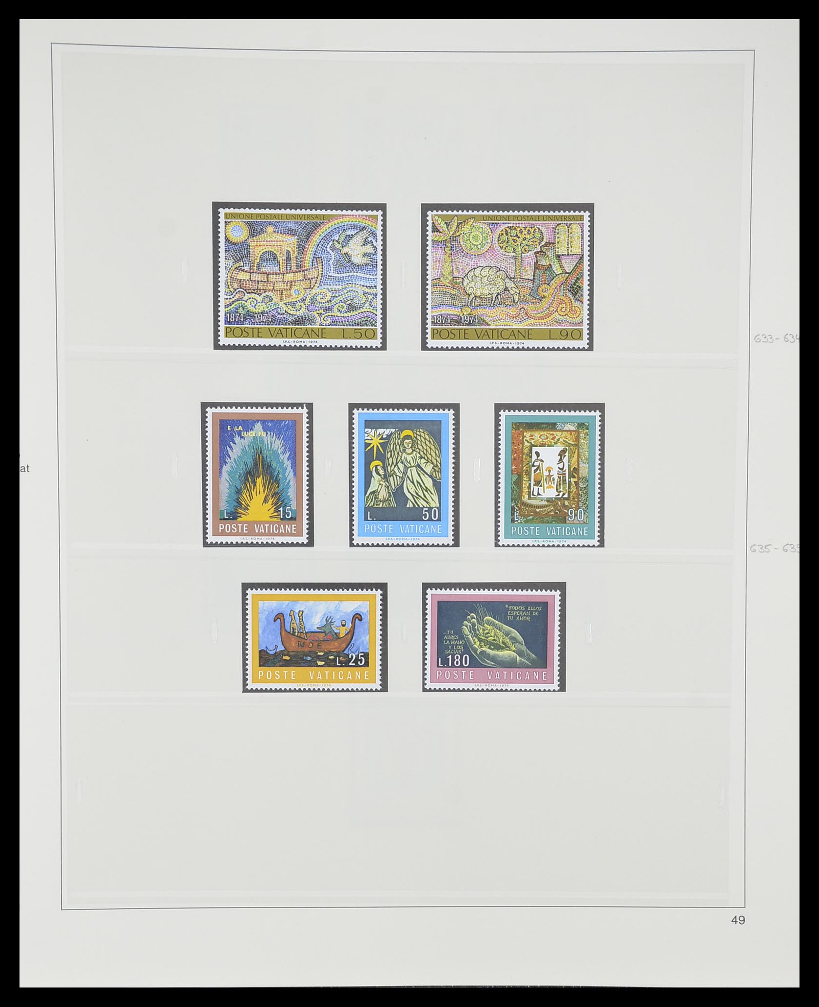 33364 057 - Postzegelverzameling 33364 Vaticaan 1929-2006.