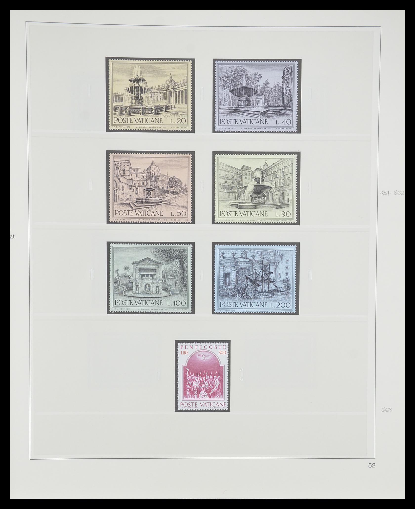 33364 060 - Postzegelverzameling 33364 Vaticaan 1929-2006.