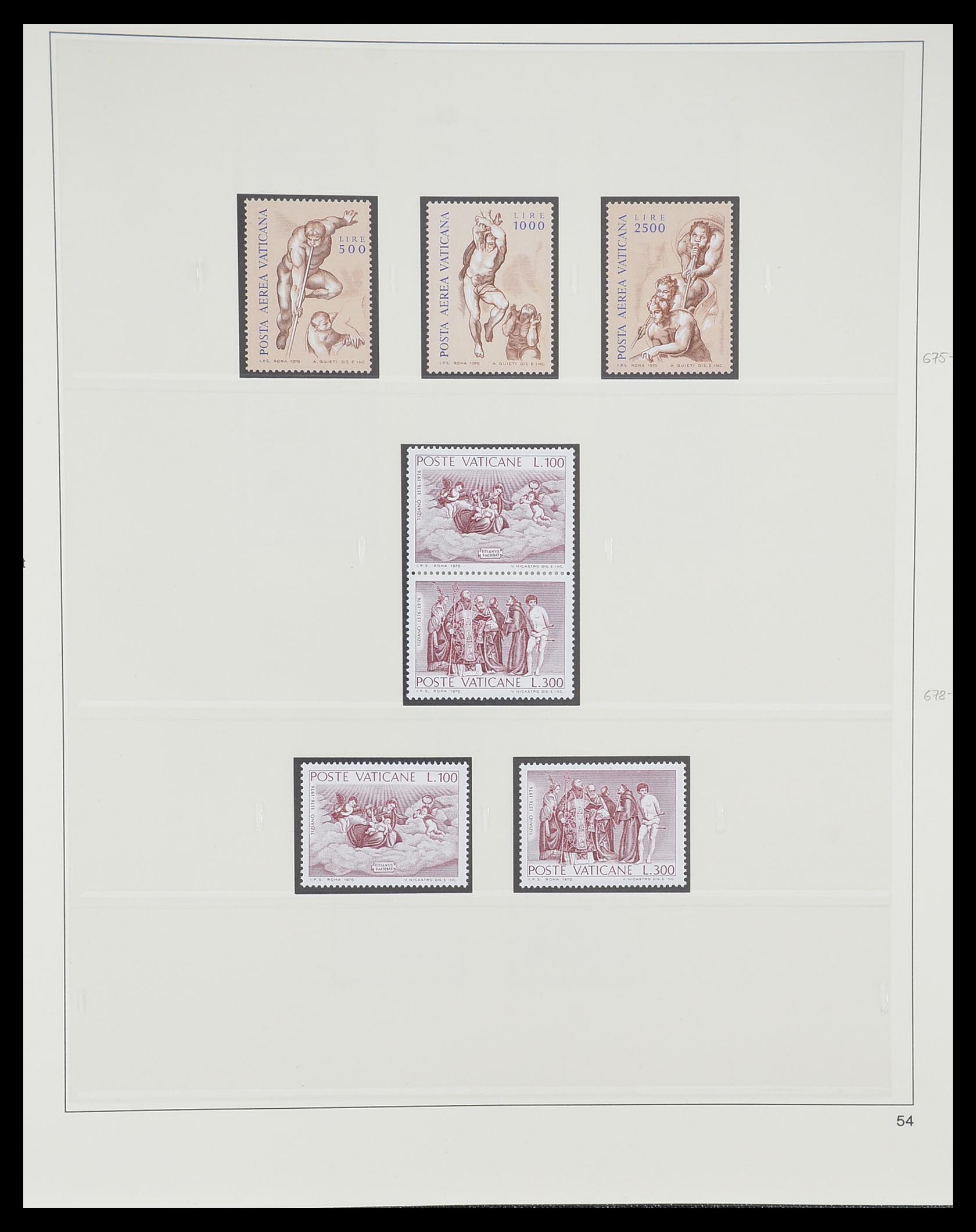 33364 062 - Postzegelverzameling 33364 Vaticaan 1929-2006.