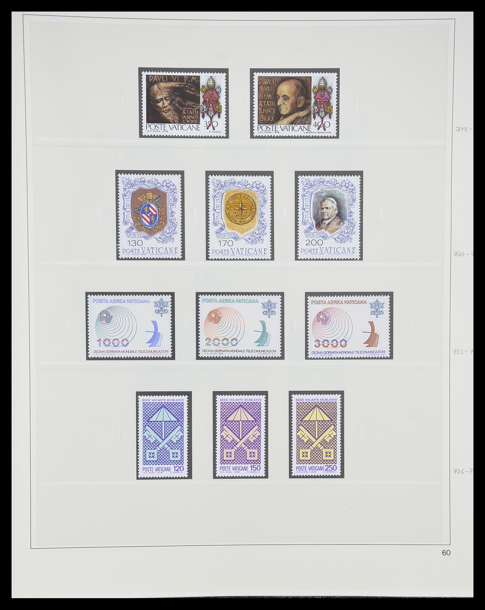 33364 068 - Postzegelverzameling 33364 Vaticaan 1929-2006.