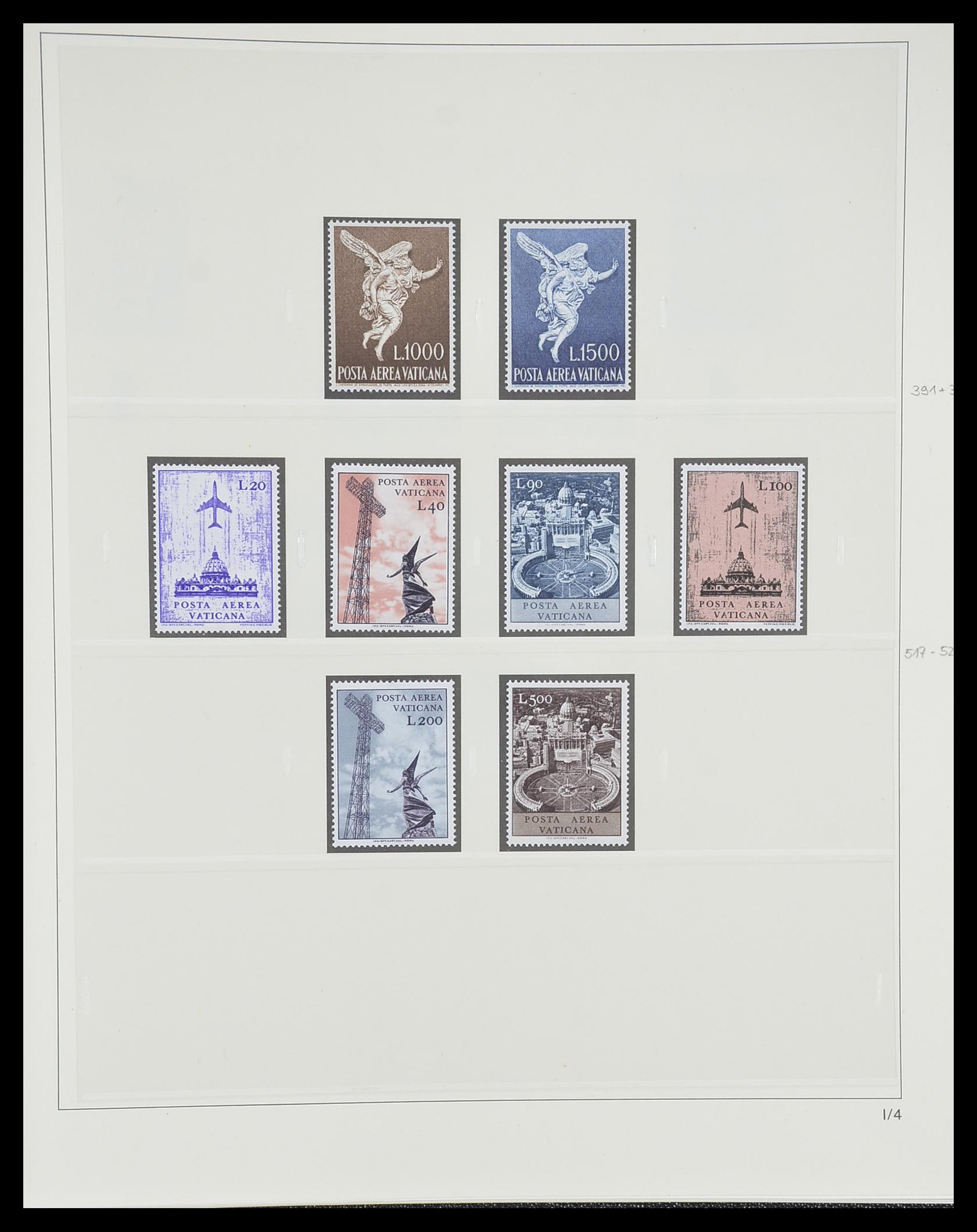 33364 072 - Postzegelverzameling 33364 Vaticaan 1929-2006.