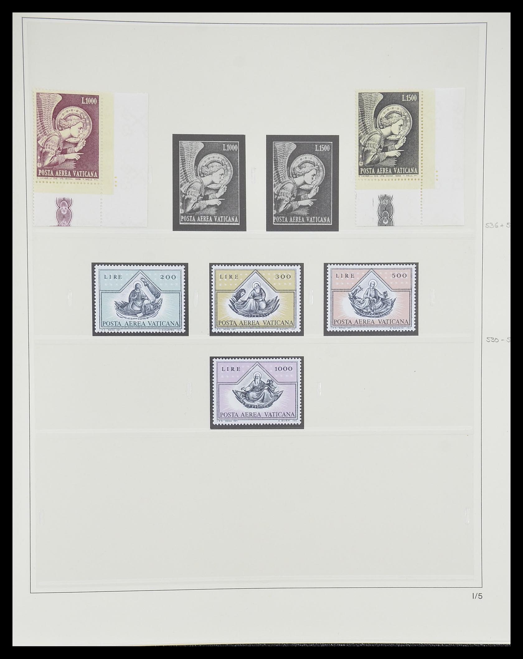 33364 073 - Postzegelverzameling 33364 Vaticaan 1929-2006.