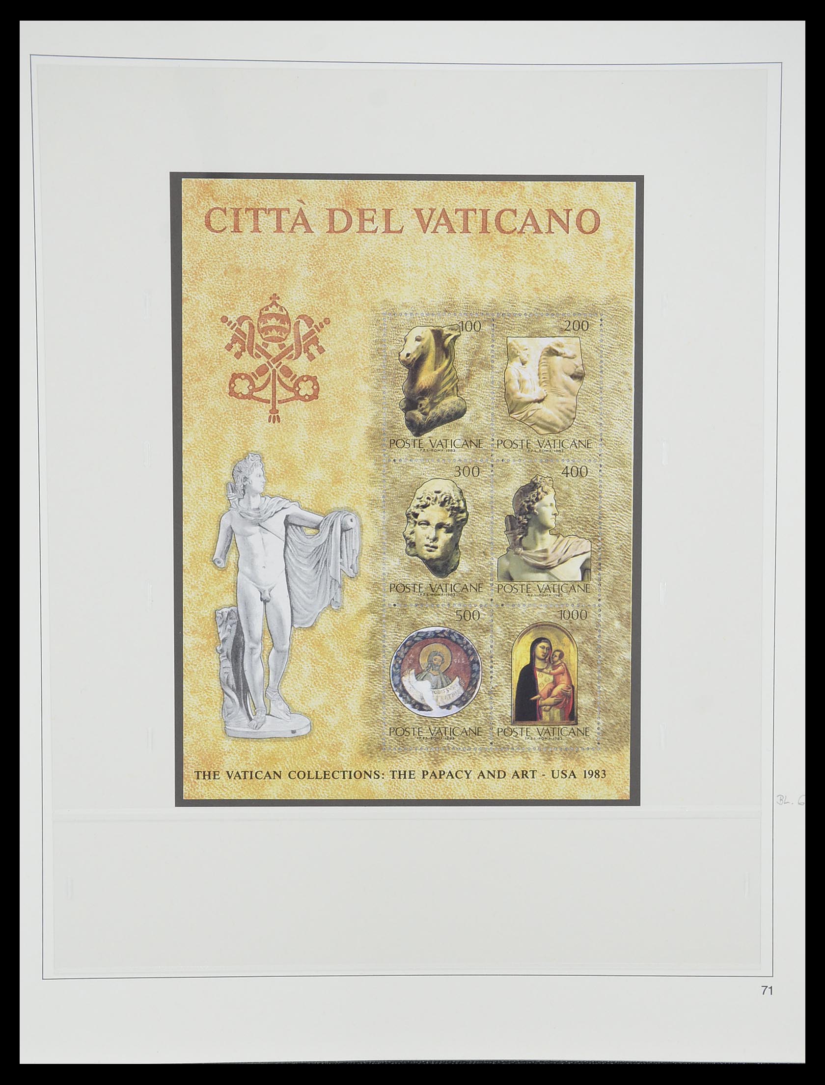 33364 082 - Postzegelverzameling 33364 Vaticaan 1929-2006.