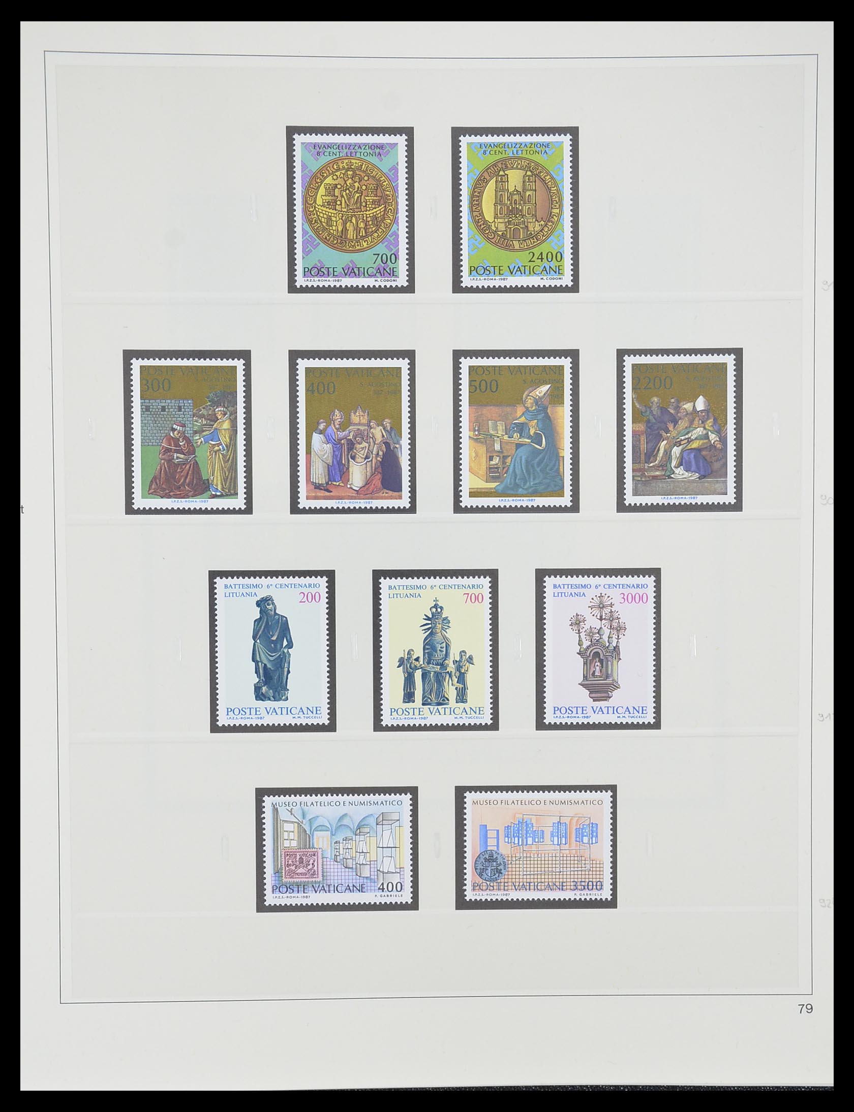 33364 090 - Postzegelverzameling 33364 Vaticaan 1929-2006.