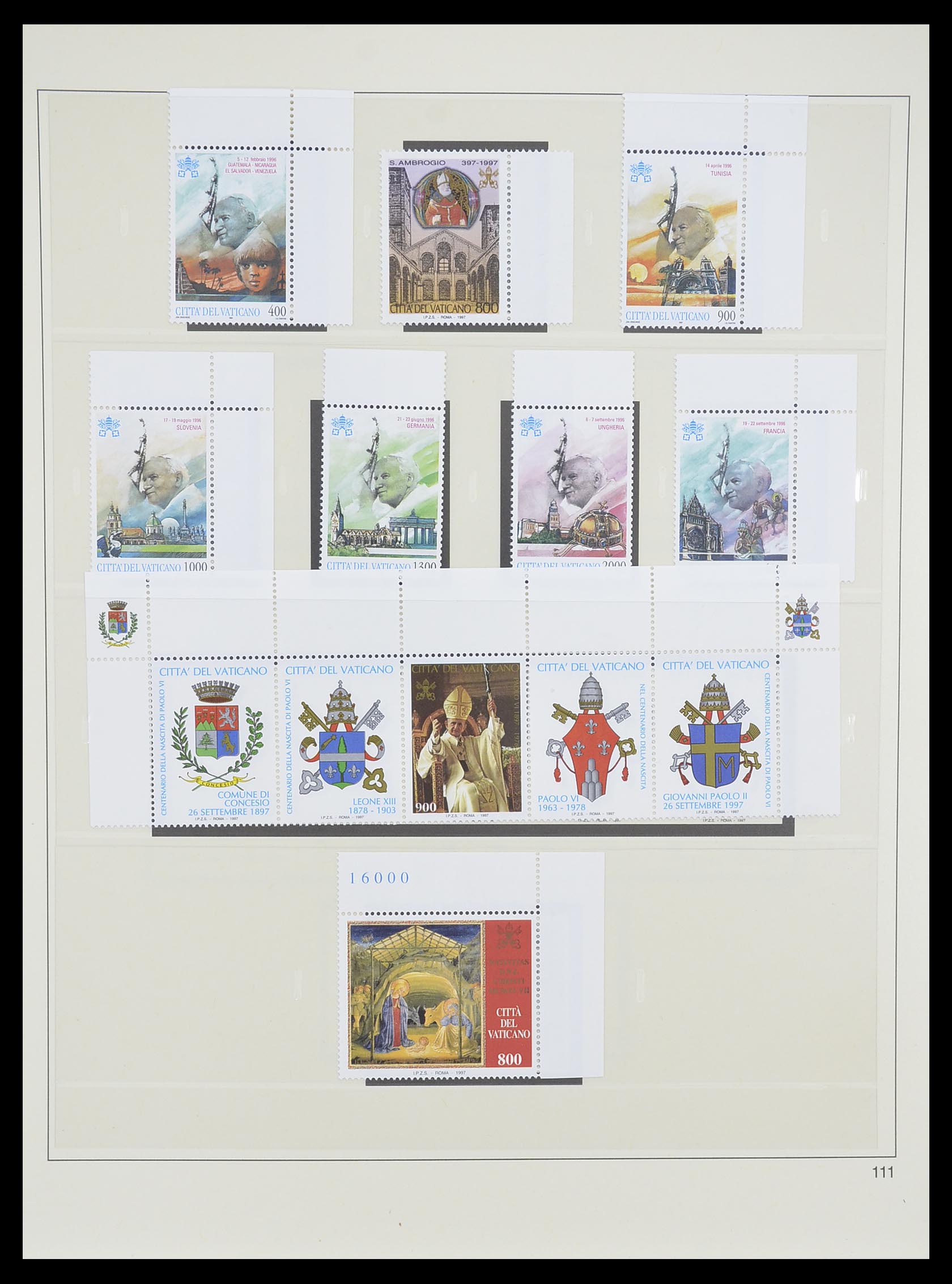 33364 123 - Postzegelverzameling 33364 Vaticaan 1929-2006.