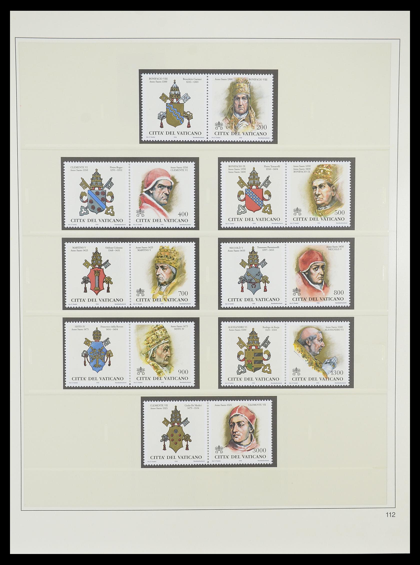 33364 124 - Stamp collection 33364 Vatican 1929-2006.