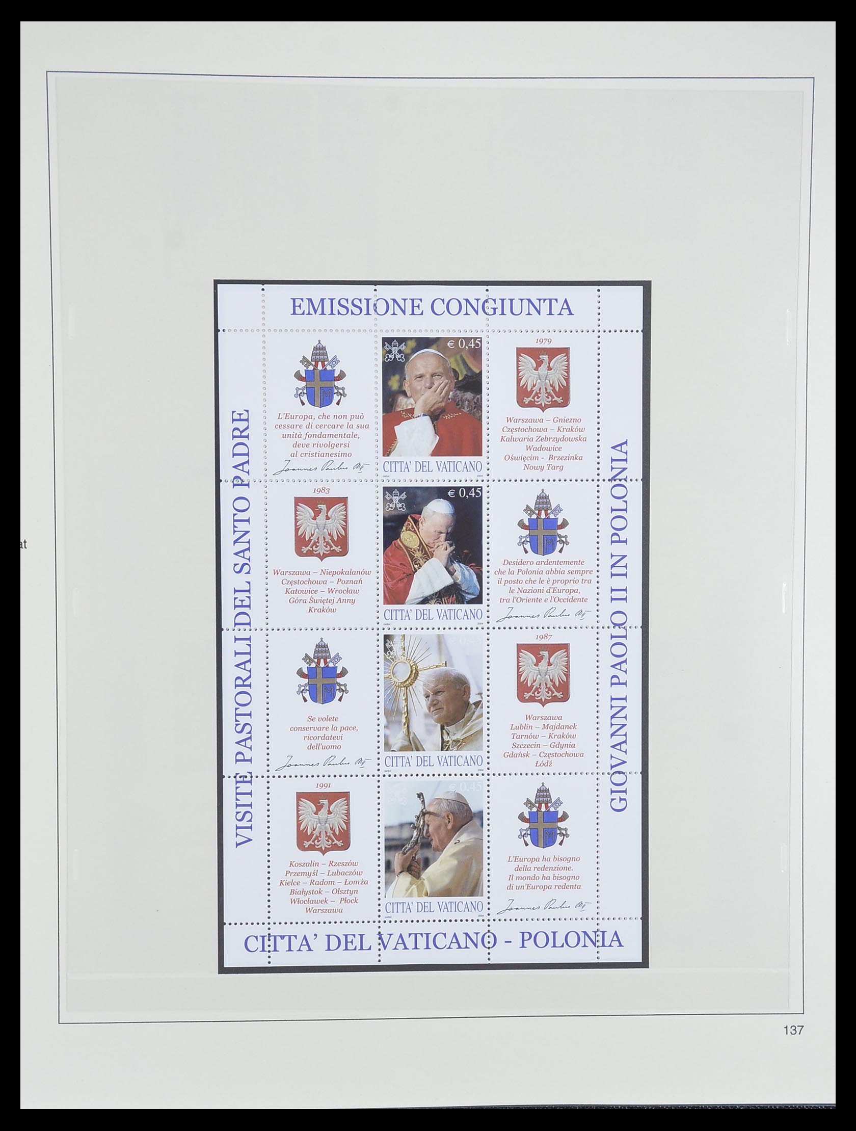 33364 149 - Stamp collection 33364 Vatican 1929-2006.