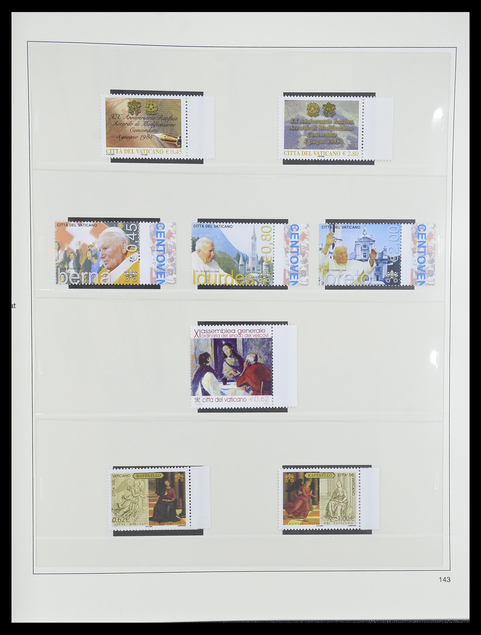 33364 155 - Stamp collection 33364 Vatican 1929-2006.
