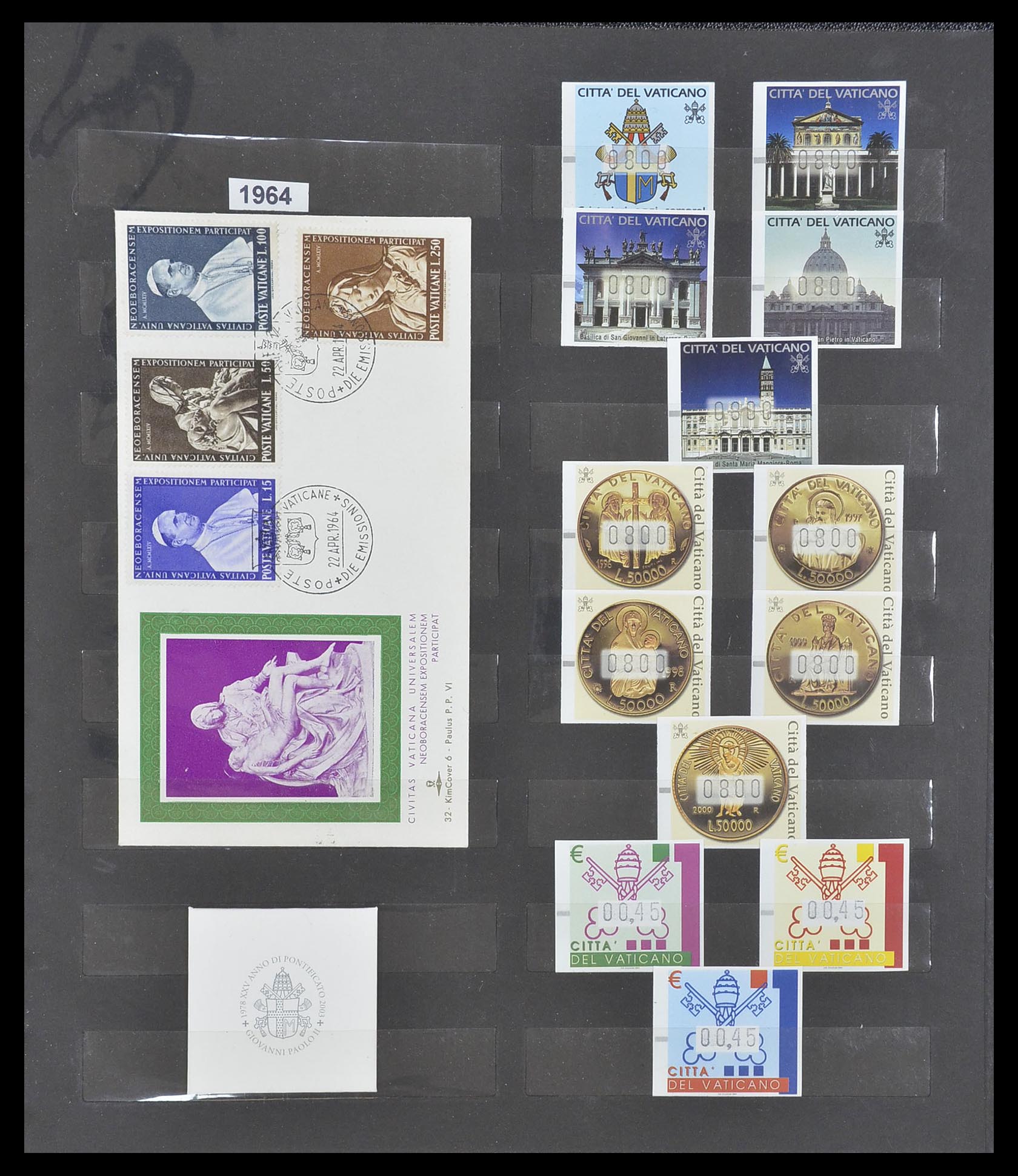 33364 160 - Postzegelverzameling 33364 Vaticaan 1929-2006.