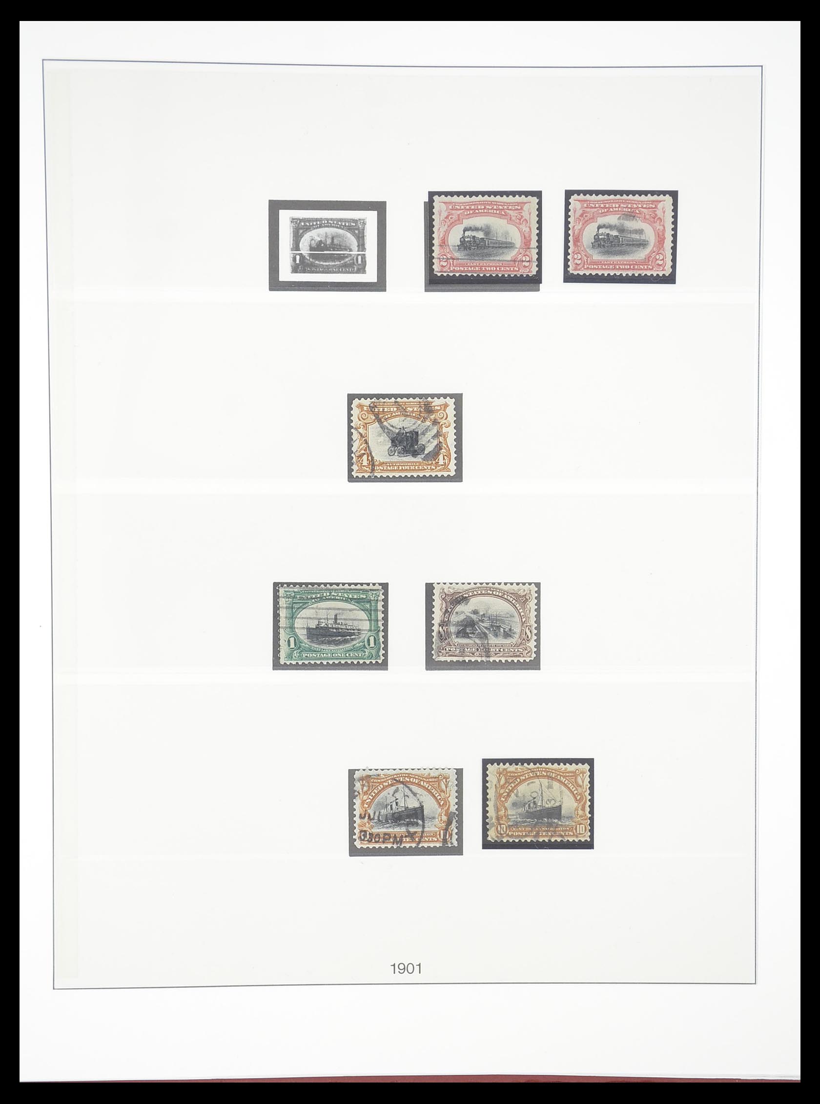 33365 041 - Postzegelverzameling 33365 USA speciaalverzameling 1851-1922.