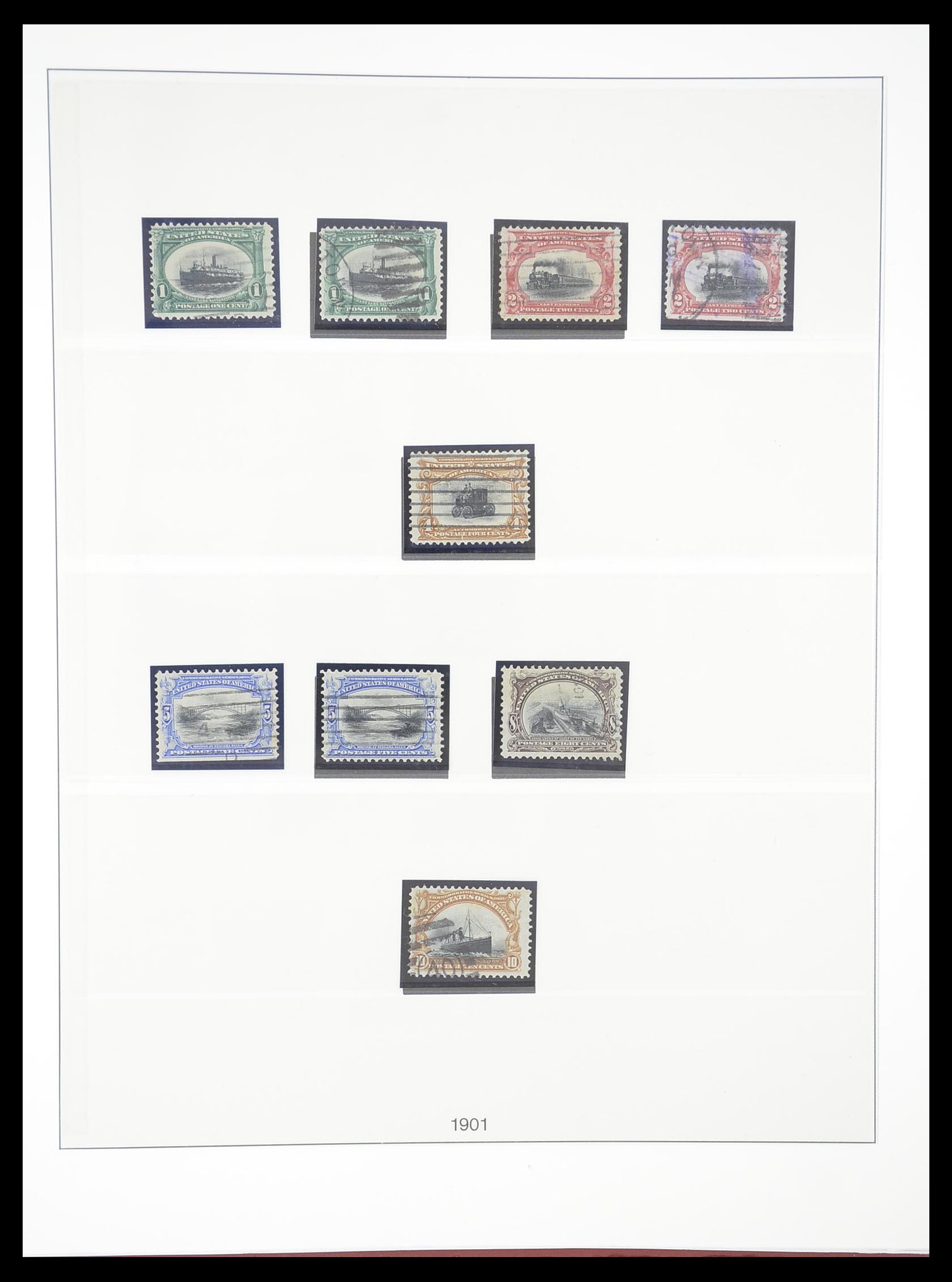 33365 042 - Postzegelverzameling 33365 USA speciaalverzameling 1851-1922.