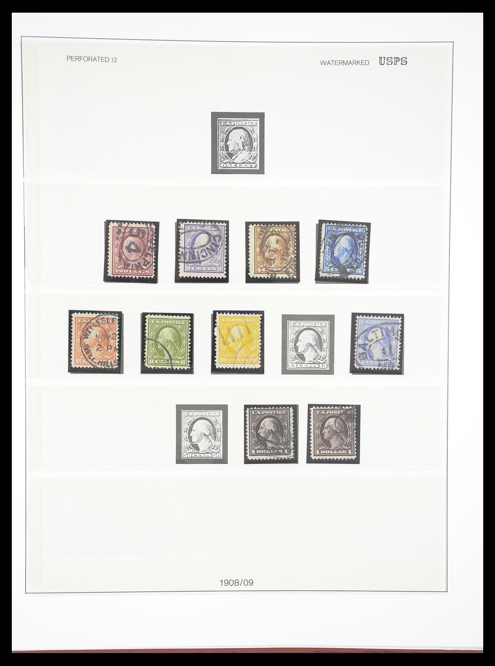 33365 048 - Postzegelverzameling 33365 USA speciaalverzameling 1851-1922.
