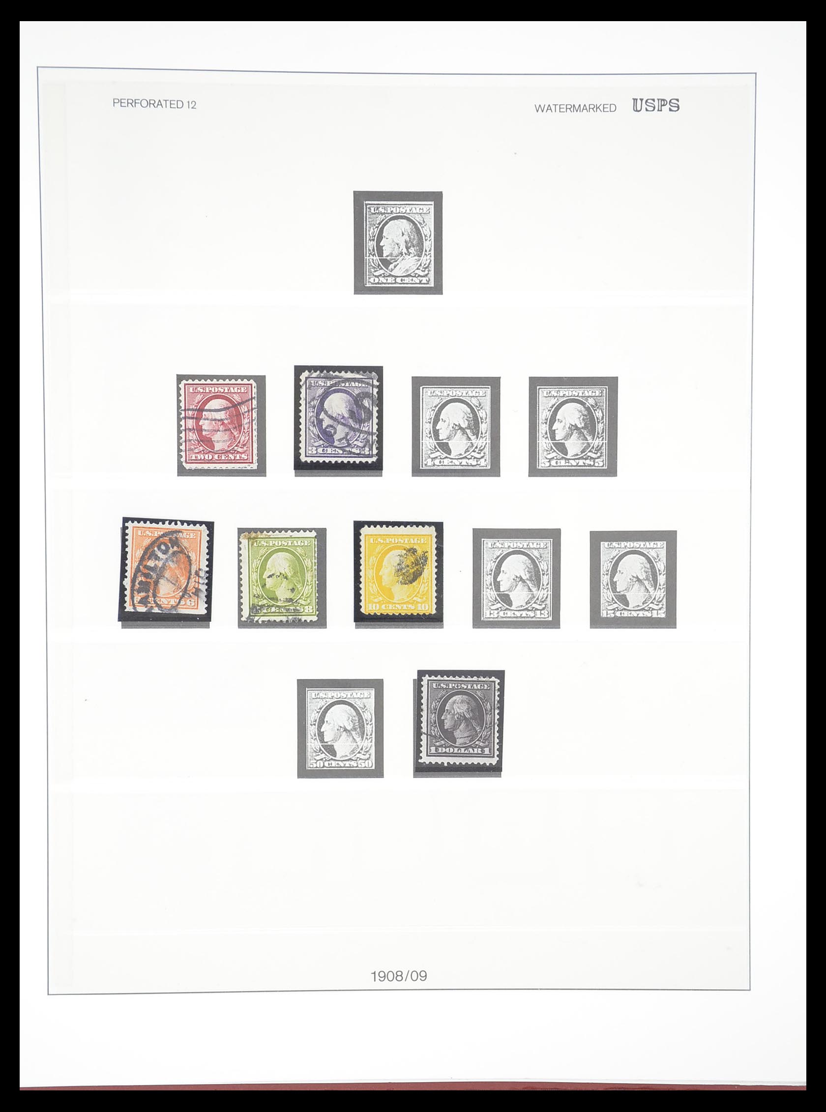 33365 049 - Postzegelverzameling 33365 USA speciaalverzameling 1851-1922.