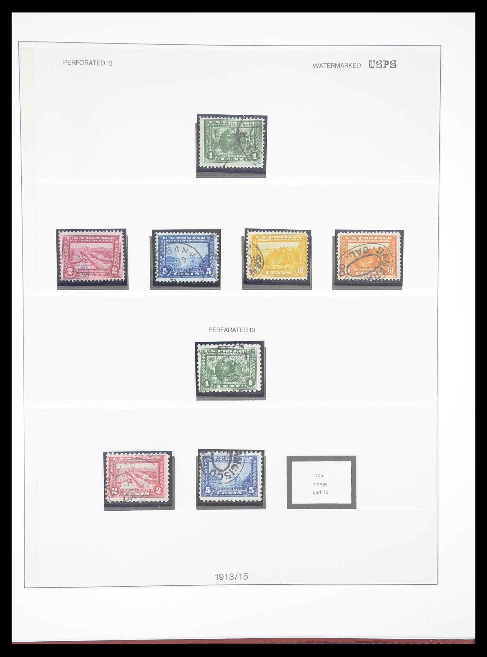 33365 052 - Postzegelverzameling 33365 USA speciaalverzameling 1851-1922.