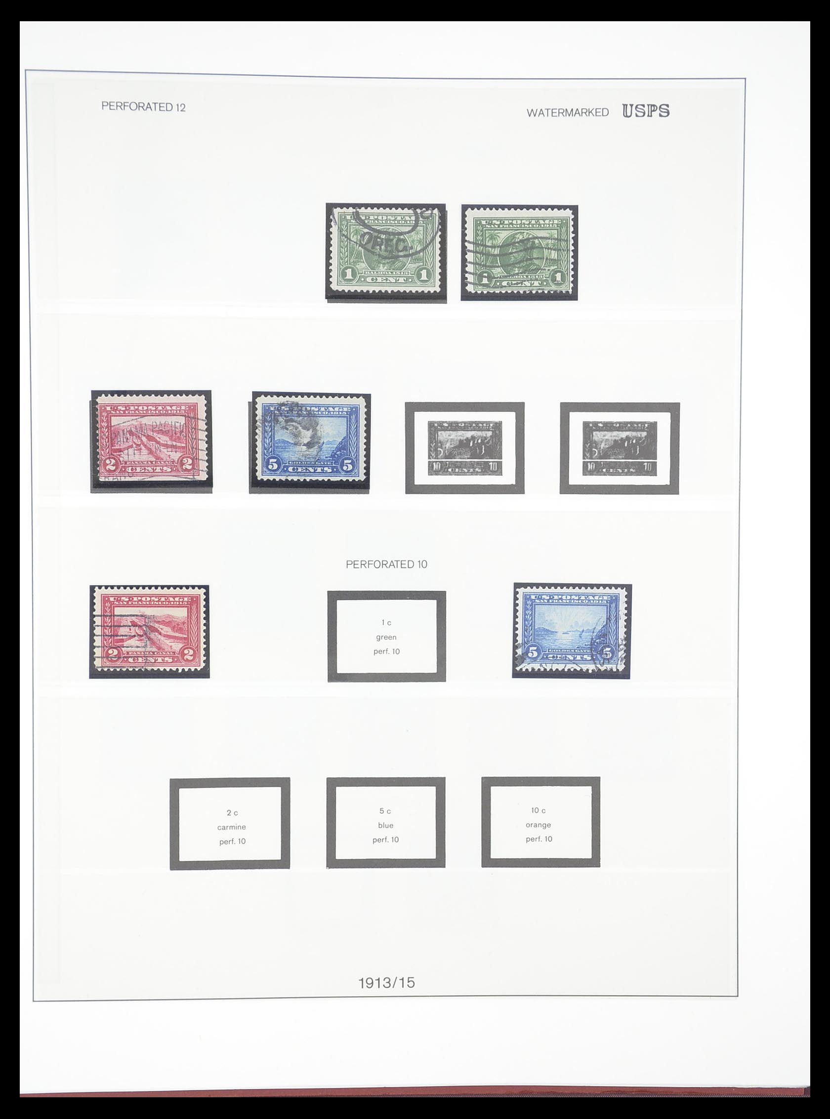 33365 053 - Postzegelverzameling 33365 USA speciaalverzameling 1851-1922.