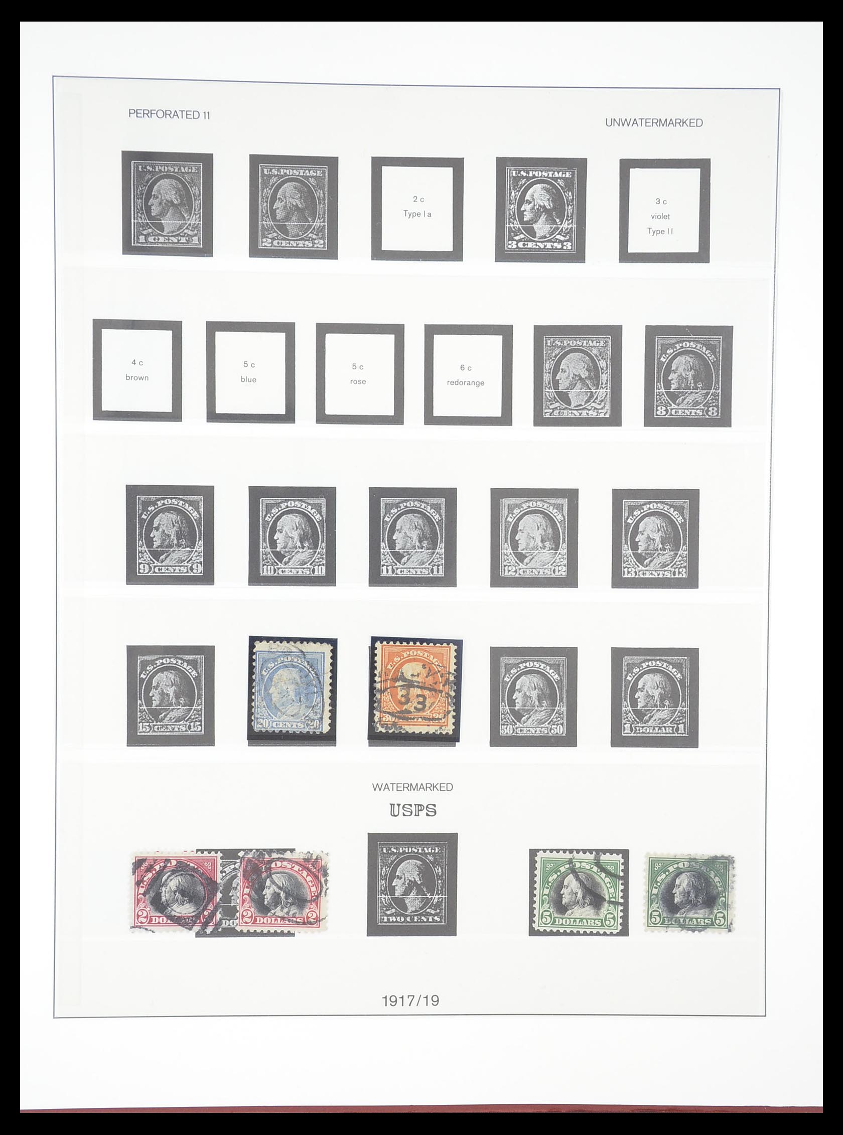 33365 060 - Postzegelverzameling 33365 USA speciaalverzameling 1851-1922.