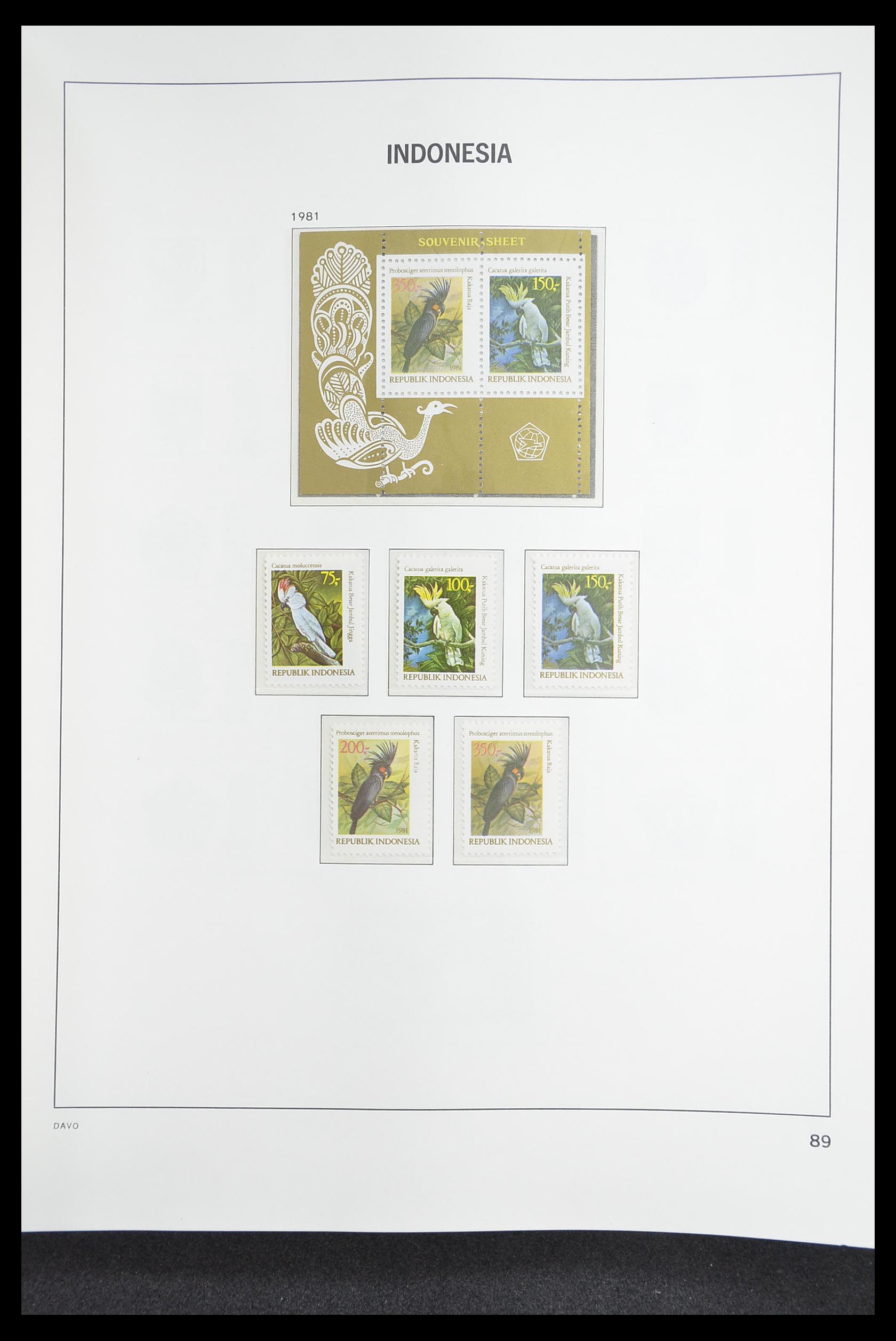 33374 093 - Postzegelverzameling 33374 Indonesië 1949-1995.