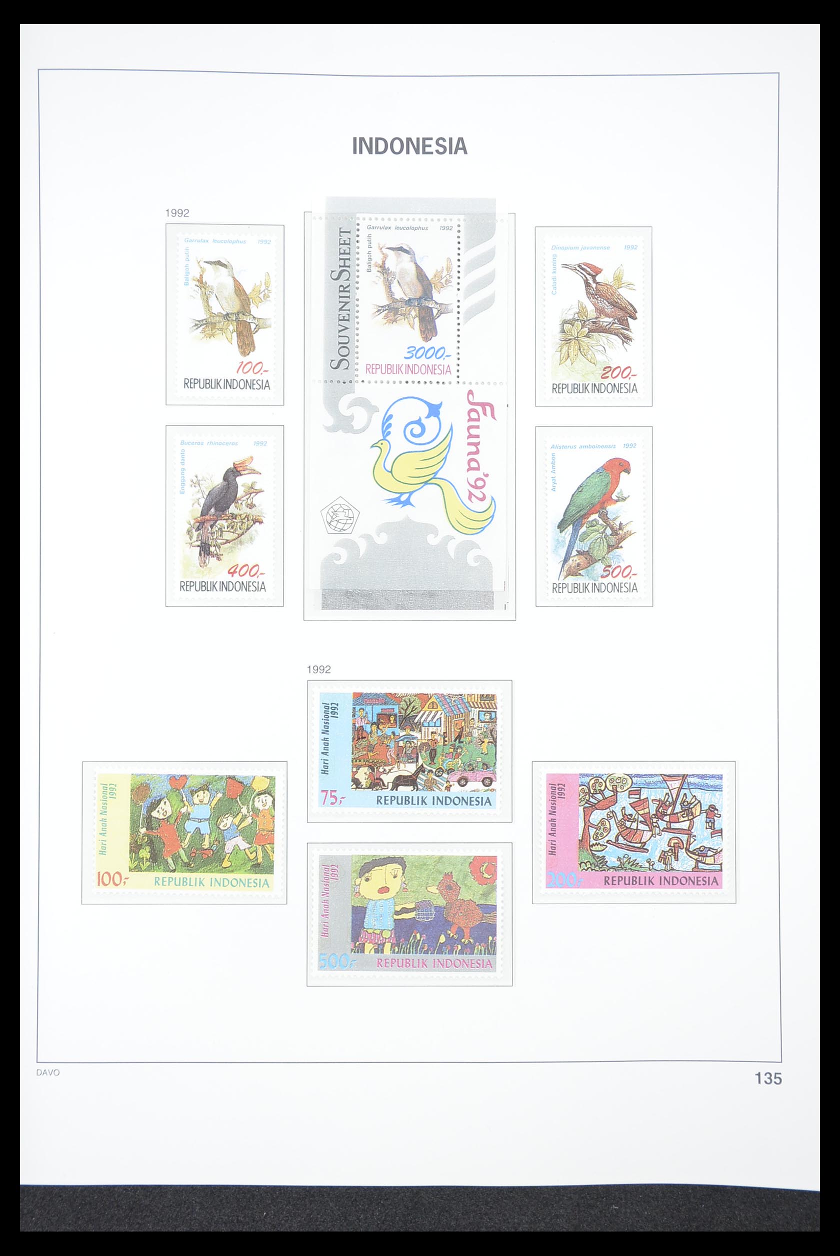 33374 139 - Postzegelverzameling 33374 Indonesië 1949-1995.
