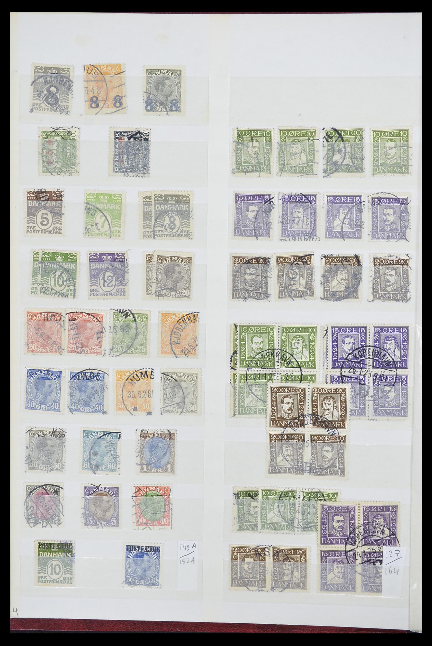33376 004 - Postzegelverzameling 33376 Denemarken 1851-2007.