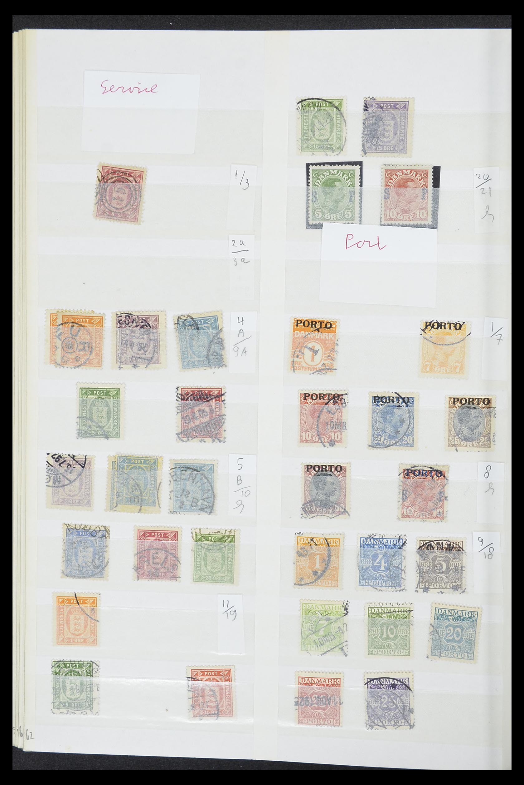 33376 050 - Postzegelverzameling 33376 Denemarken 1851-2007.