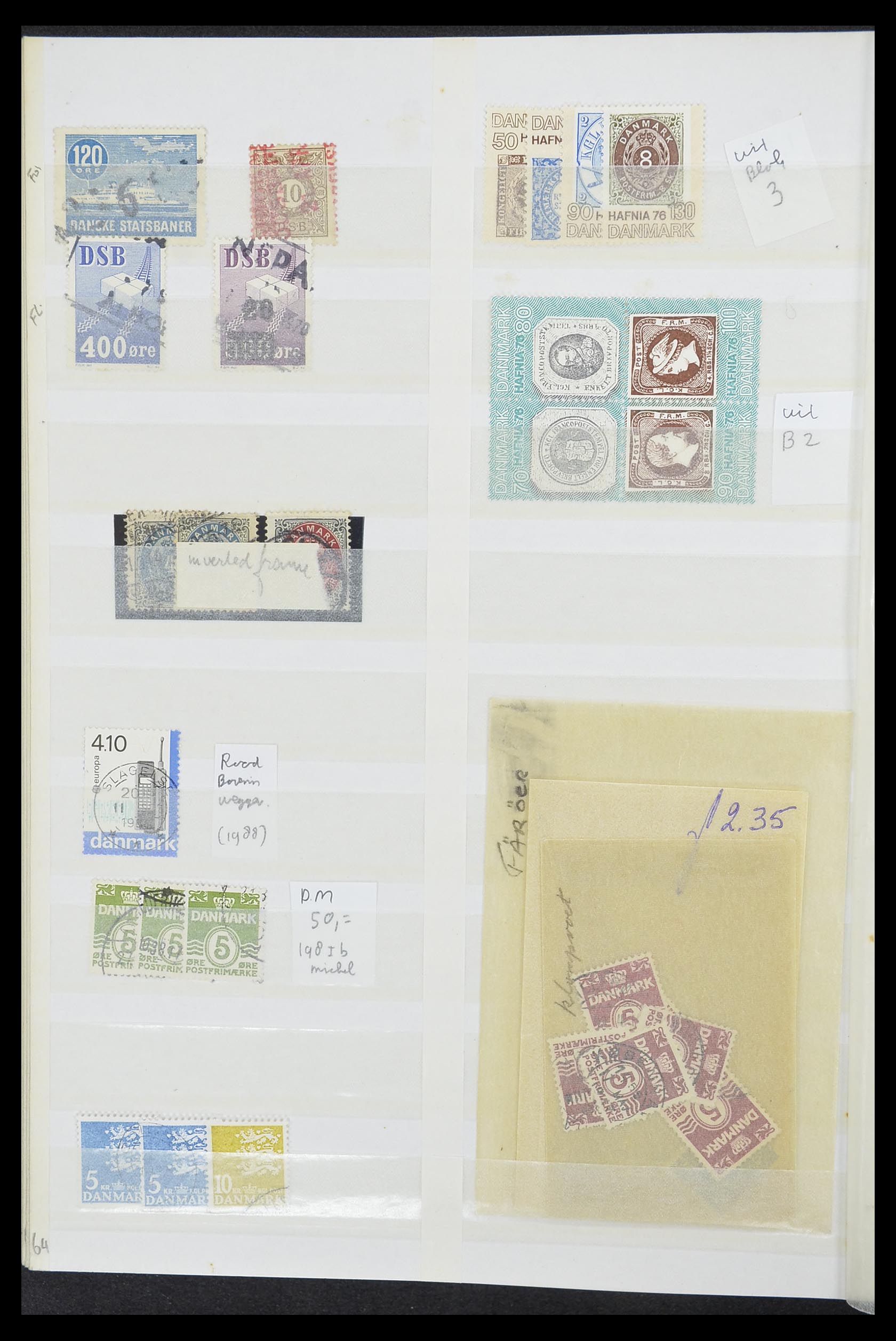 33376 052 - Postzegelverzameling 33376 Denemarken 1851-2007.