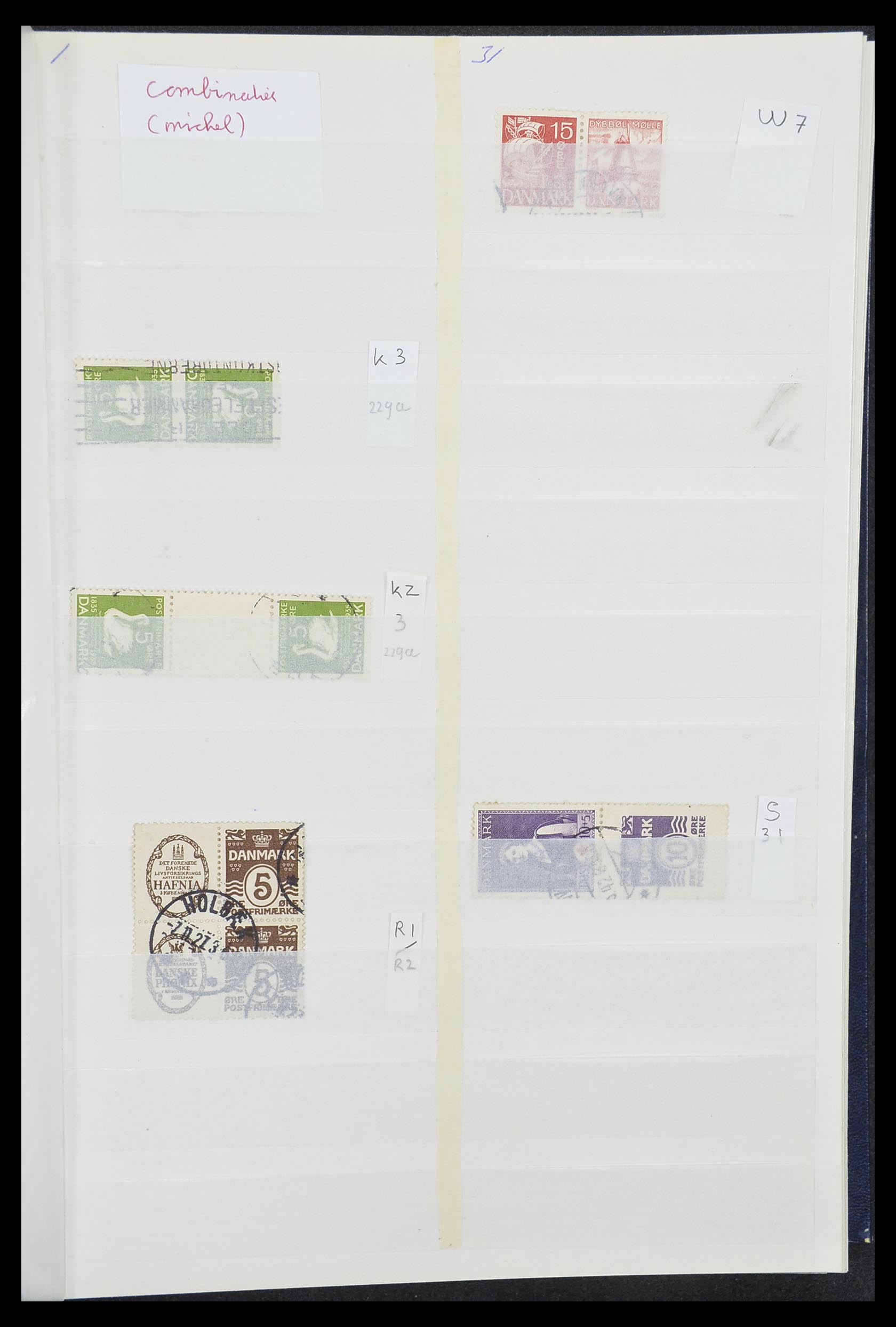 33376 053 - Postzegelverzameling 33376 Denemarken 1851-2007.