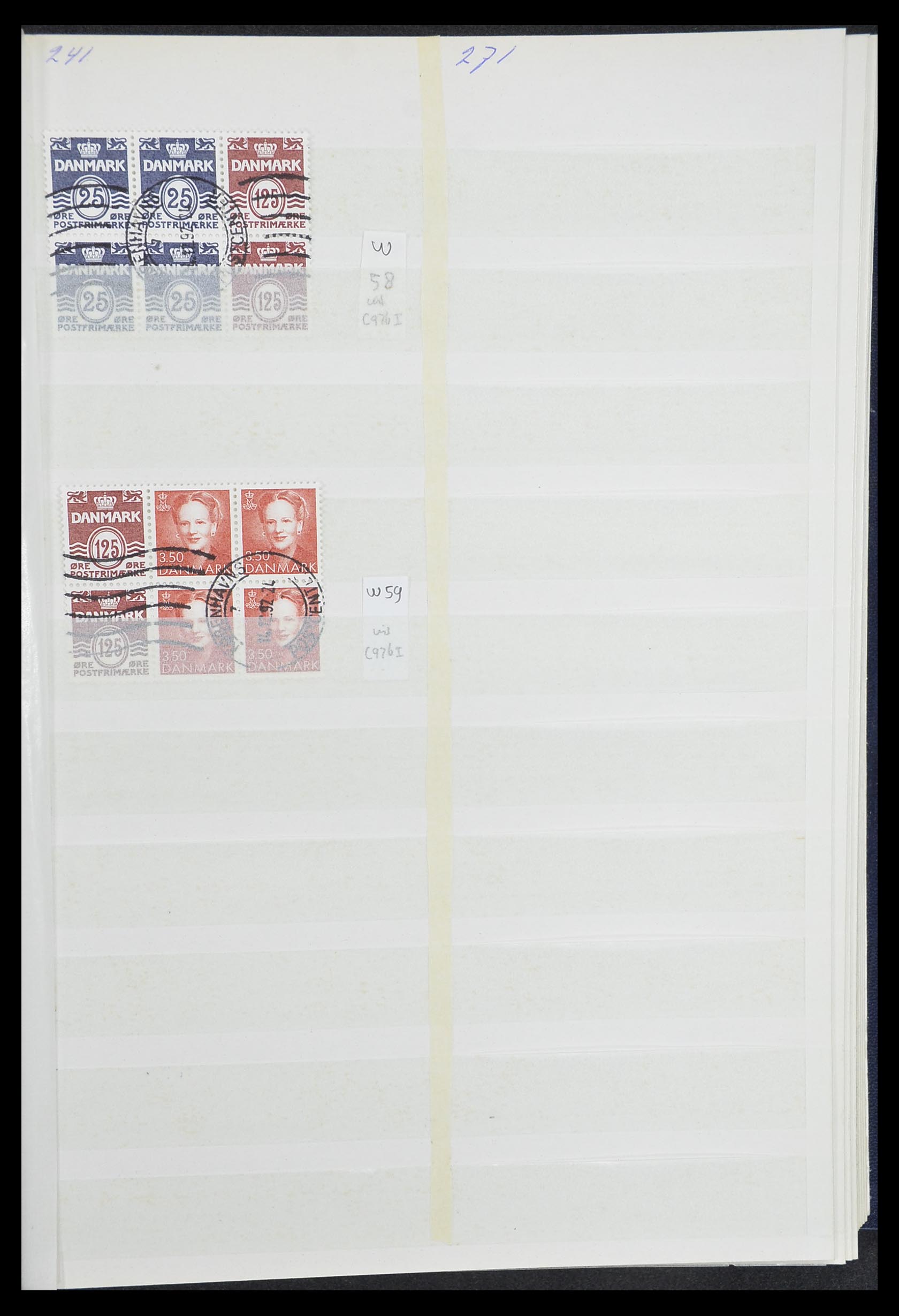 33376 057 - Postzegelverzameling 33376 Denemarken 1851-2007.