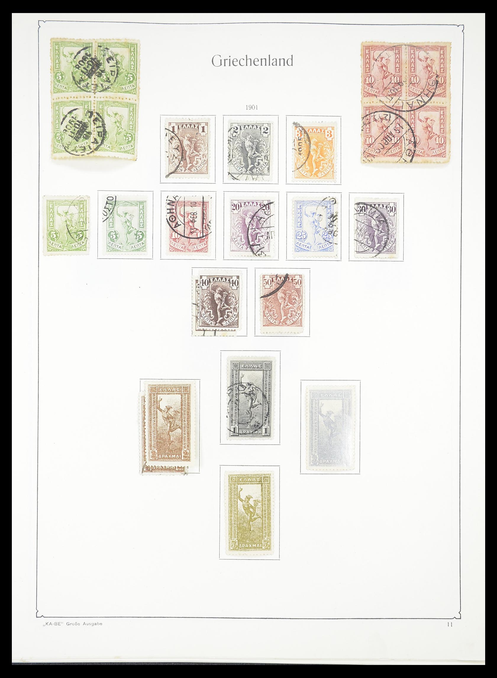 33378 006 - Postzegelverzameling 33378 Griekenland 1886-1975.