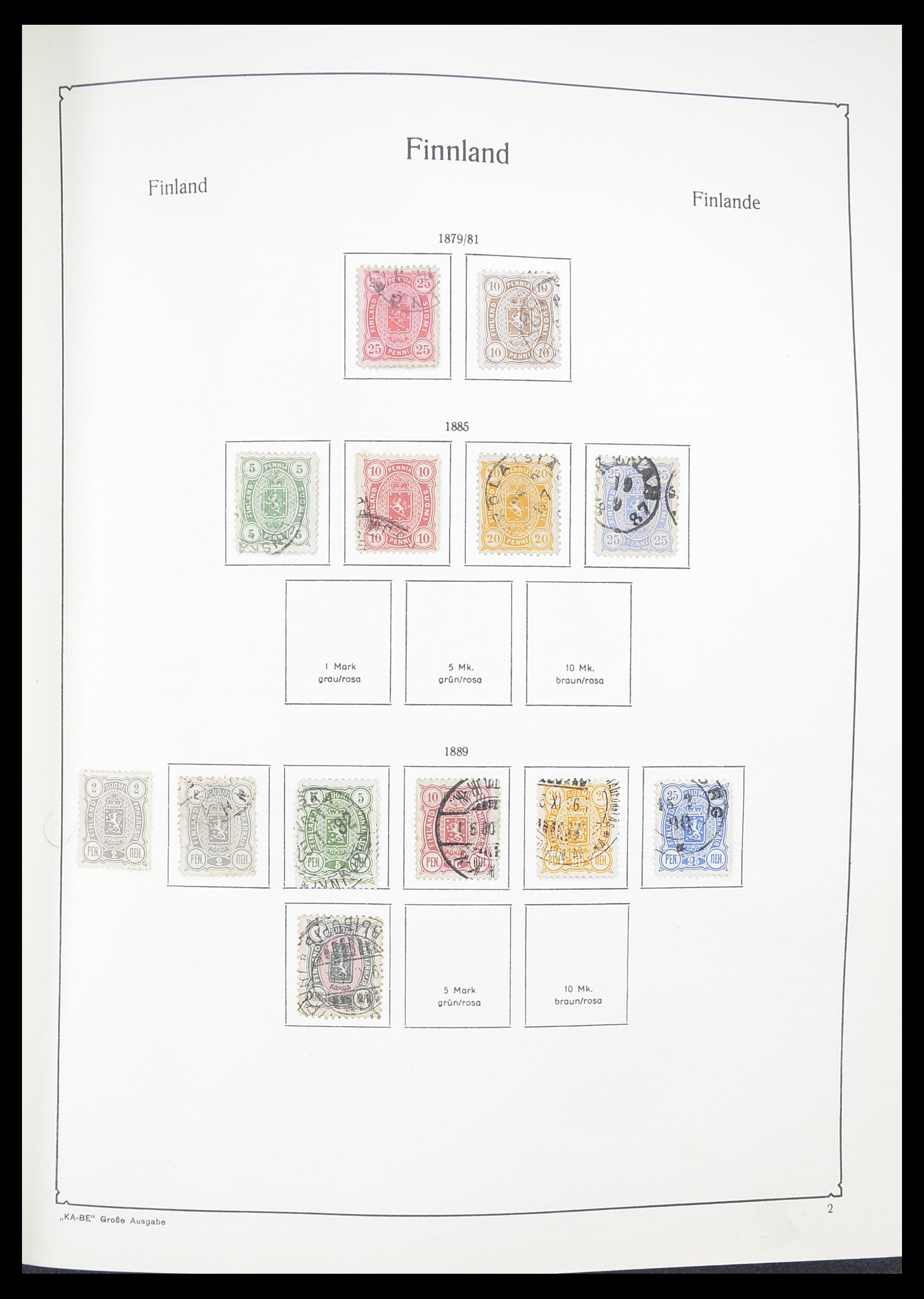 33379 002 - Postzegelverzameling 33379 Scandinavië 1856-1972.